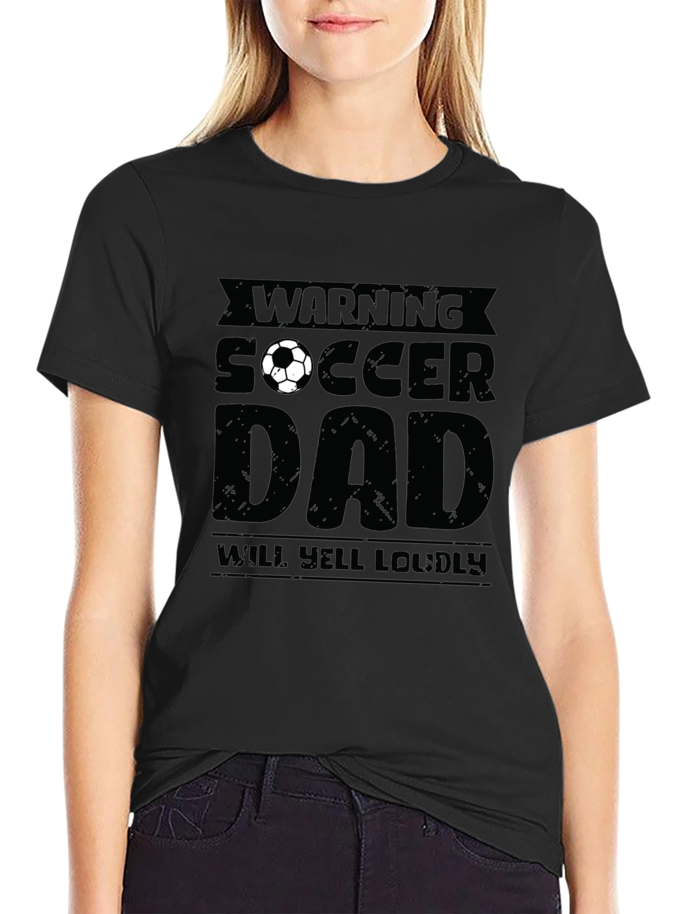 Warning Soccer Dad T-Shirt