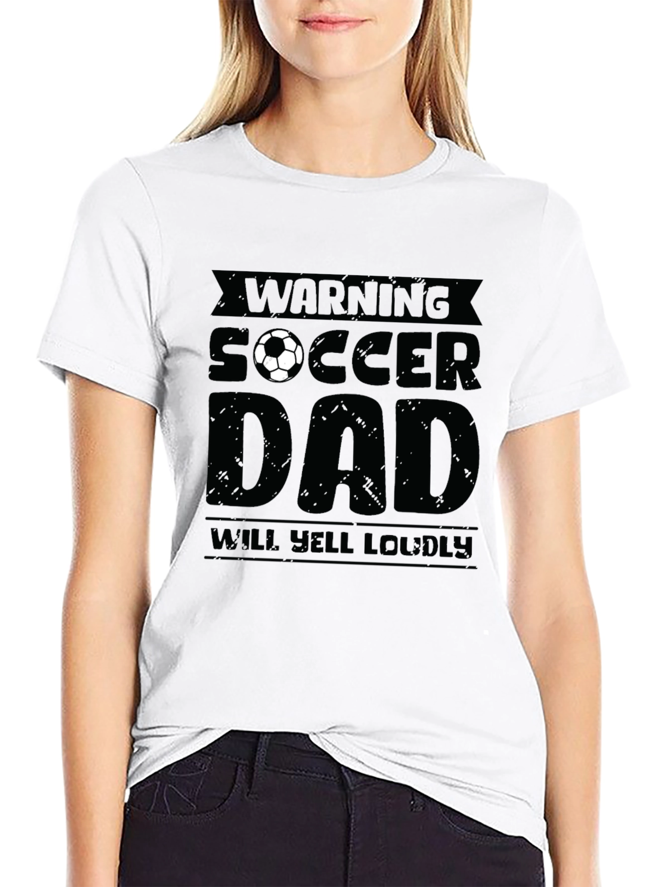 Warning Soccer Dad T-Shirt