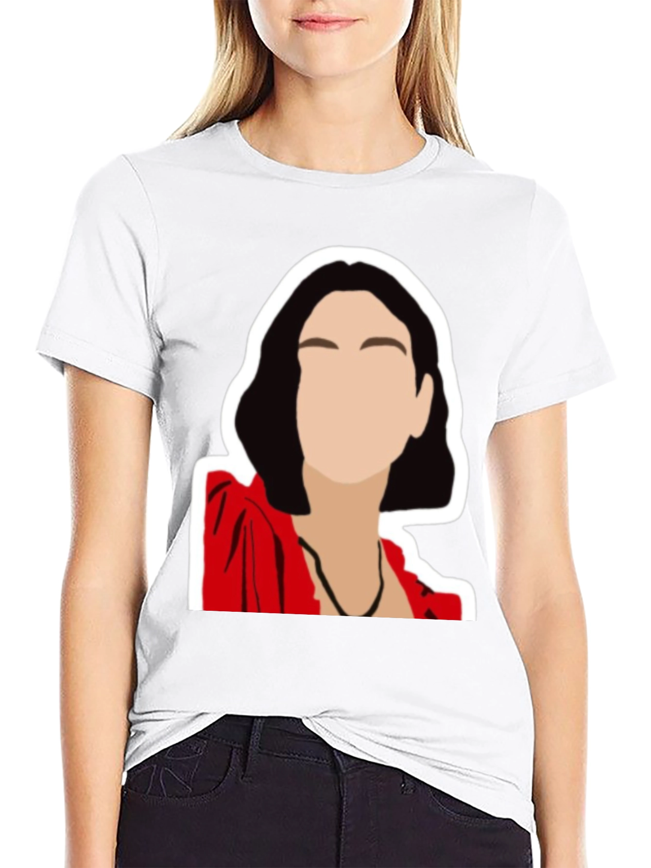 Abstract Portrait Graphic T-Shirt - Unisex