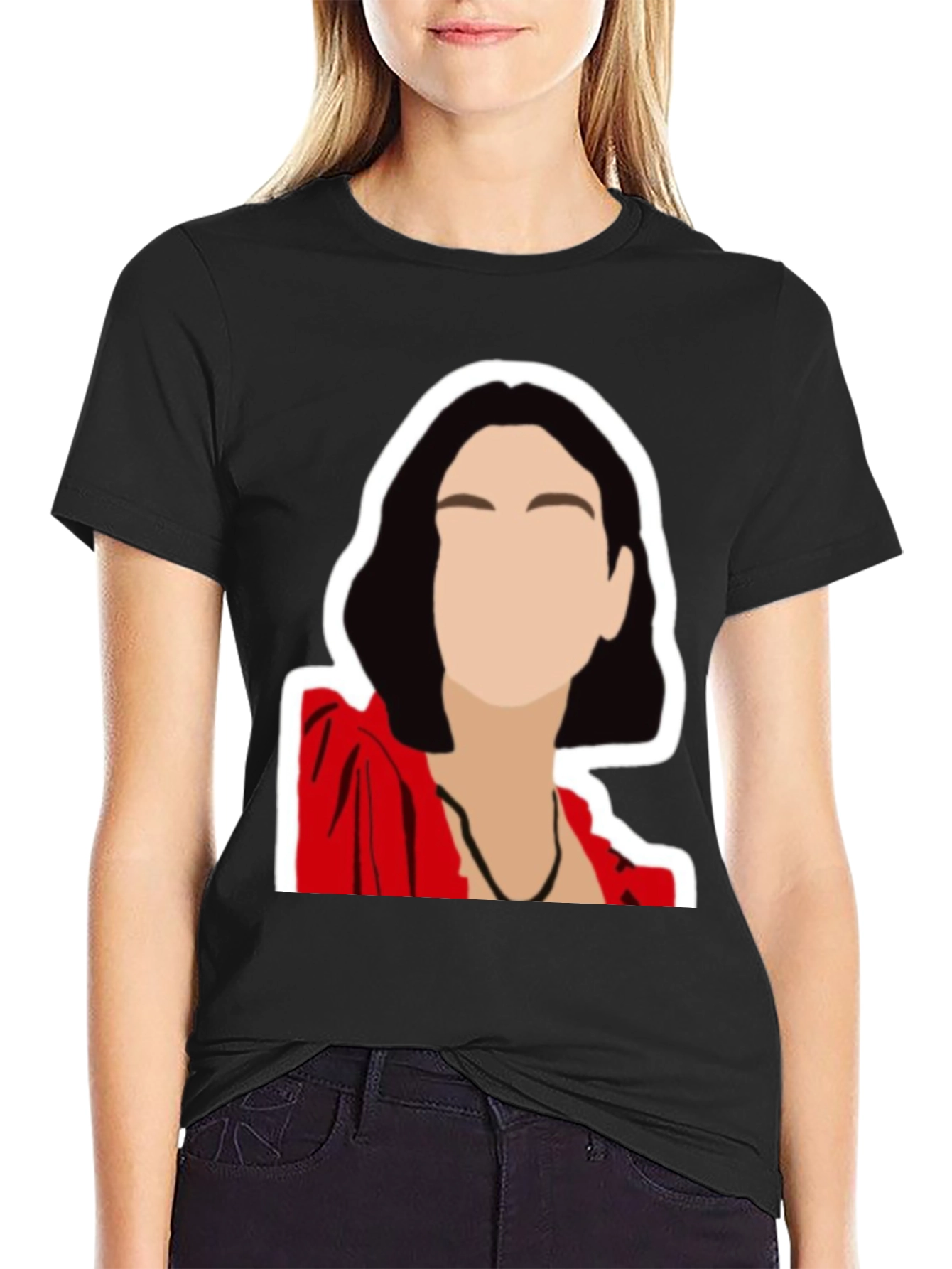 Abstract Portrait Graphic T-Shirt - Unisex