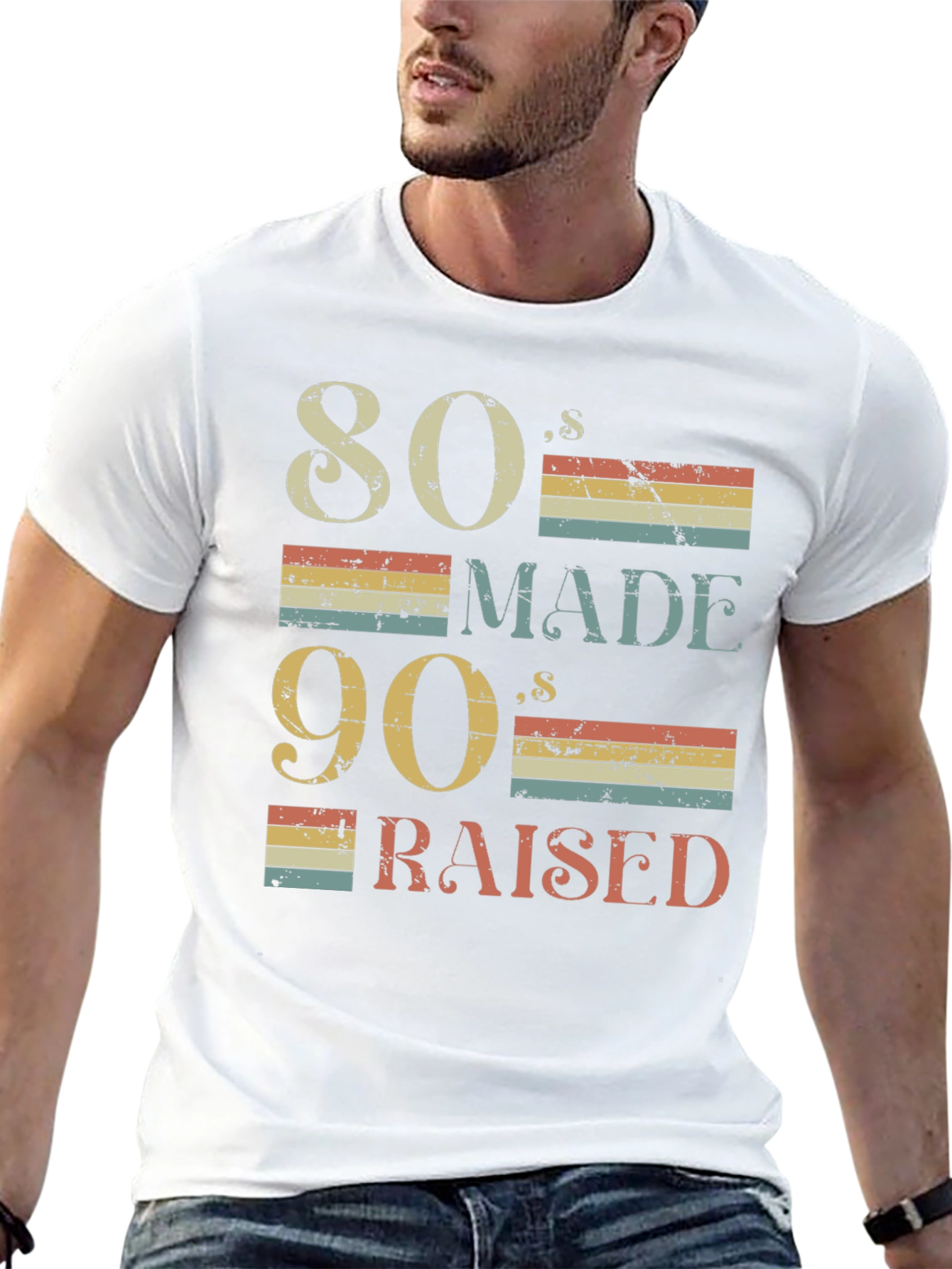 80s Made 90s Raised Retro T-Shirt