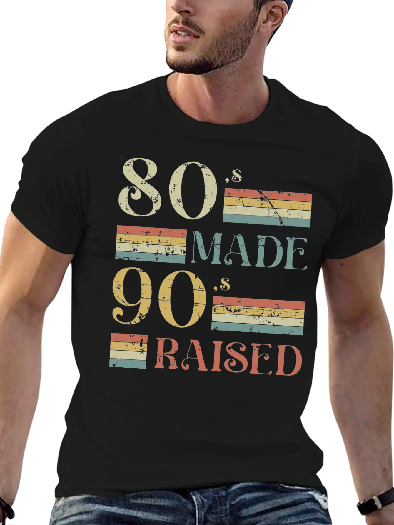 80s Made 90s Raised Retro T-Shirt