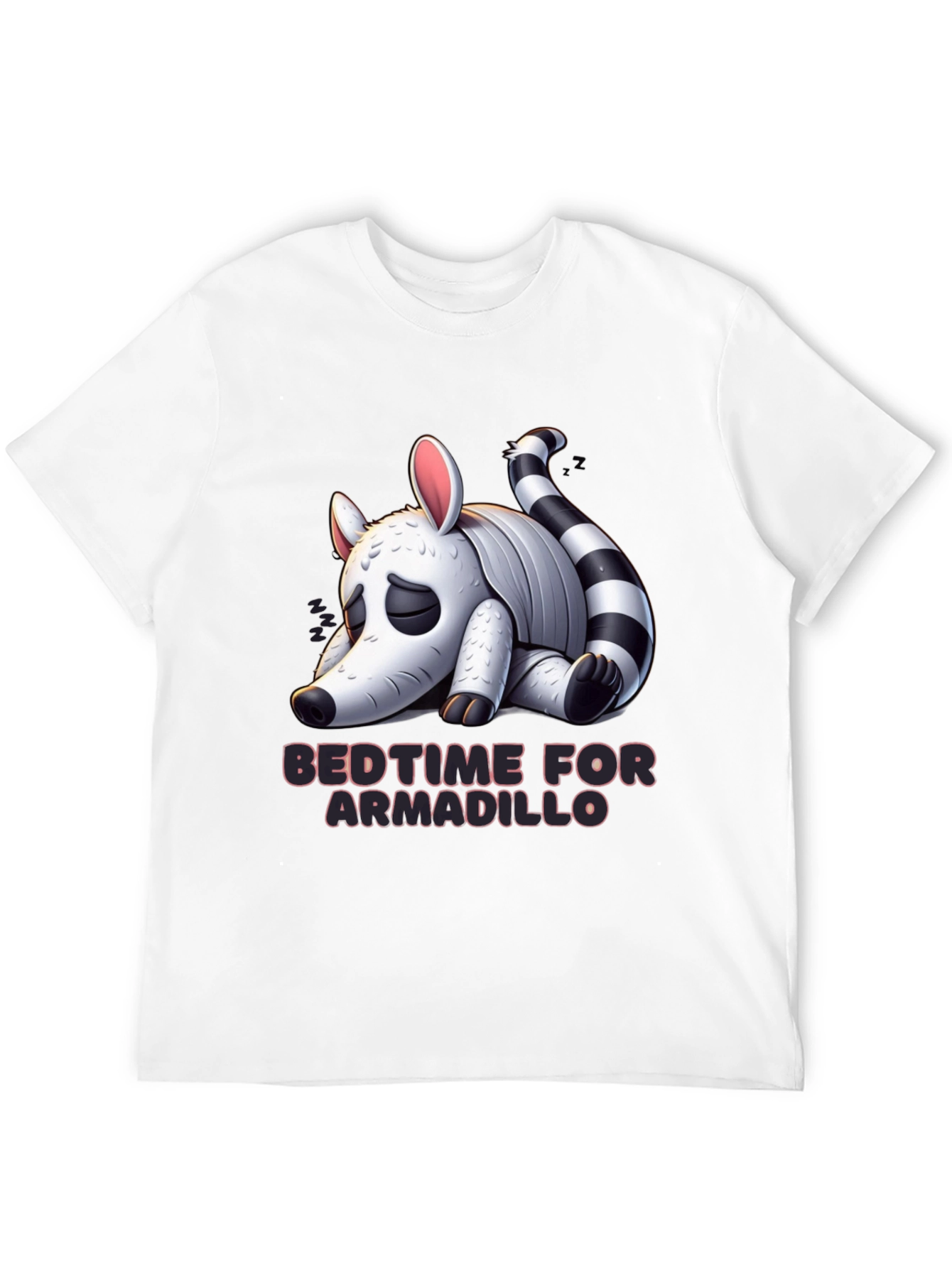 Bedtime for Armadillo Graphic Tee - Black