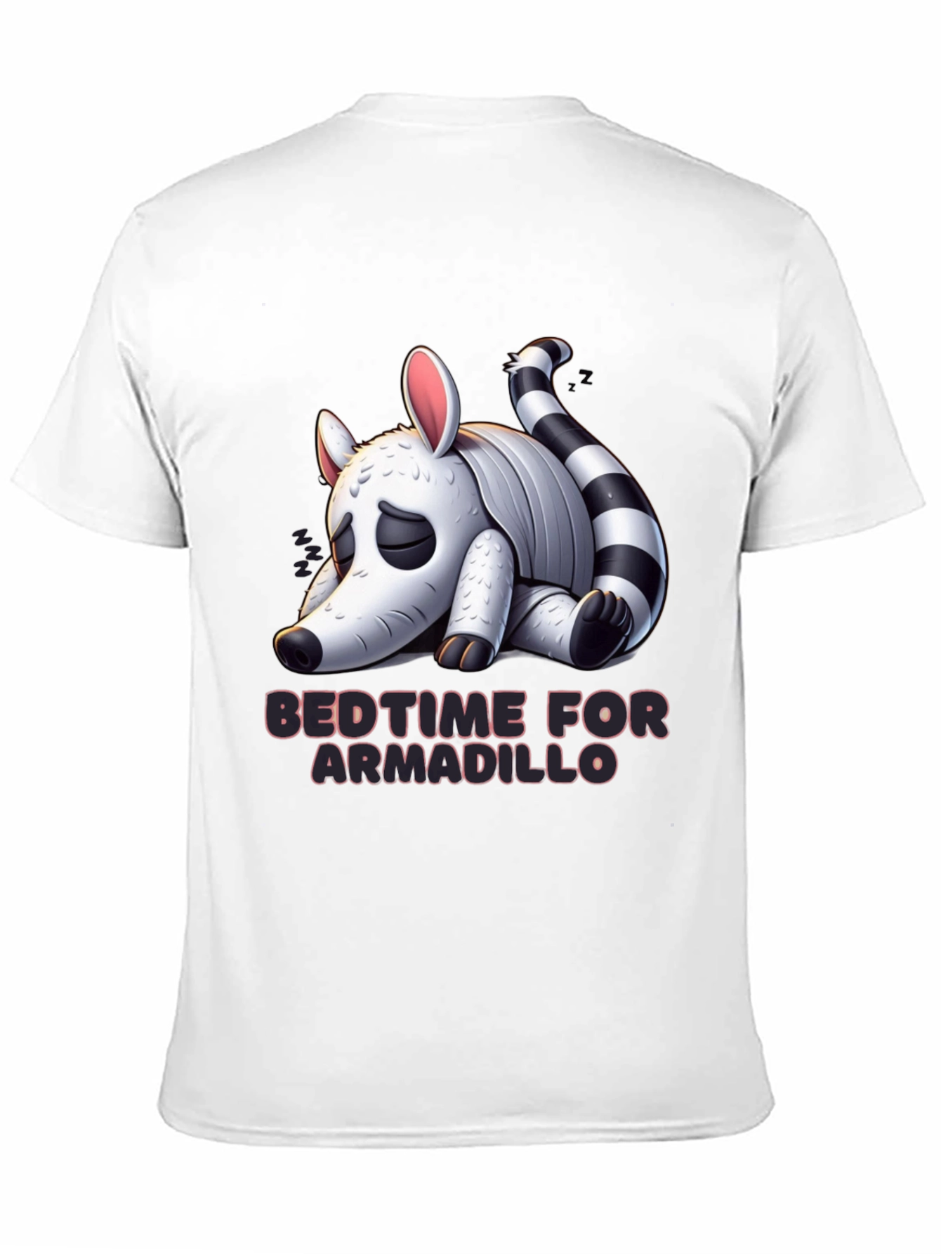 Bedtime for Armadillo Graphic Tee - Black