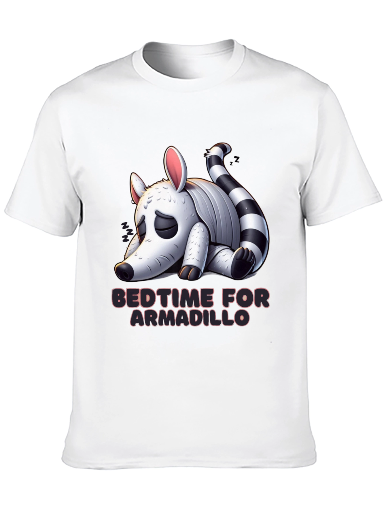Bedtime for Armadillo Graphic Tee - Black
