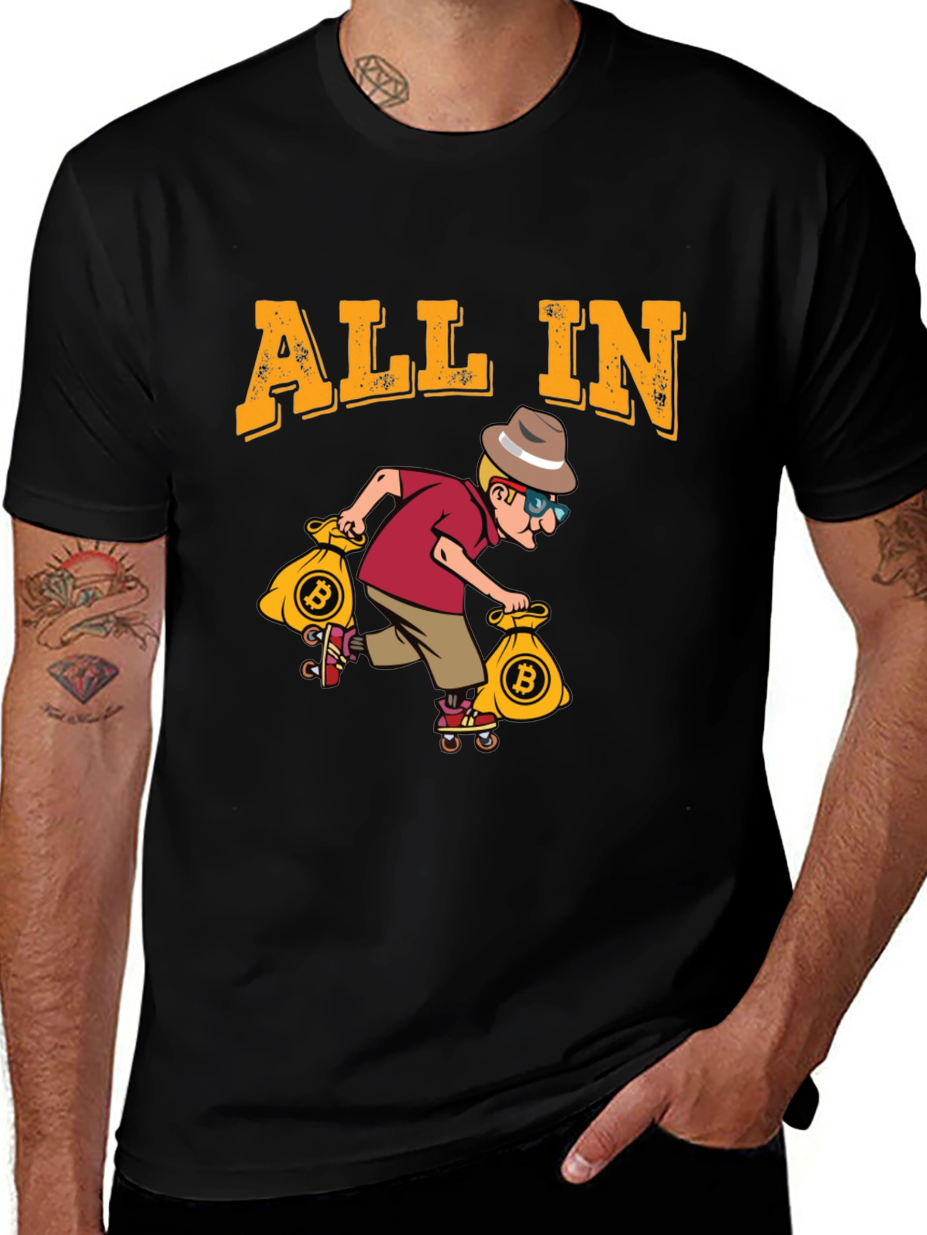 Bitcoin ALL IN T-Shirt Crypto Investor