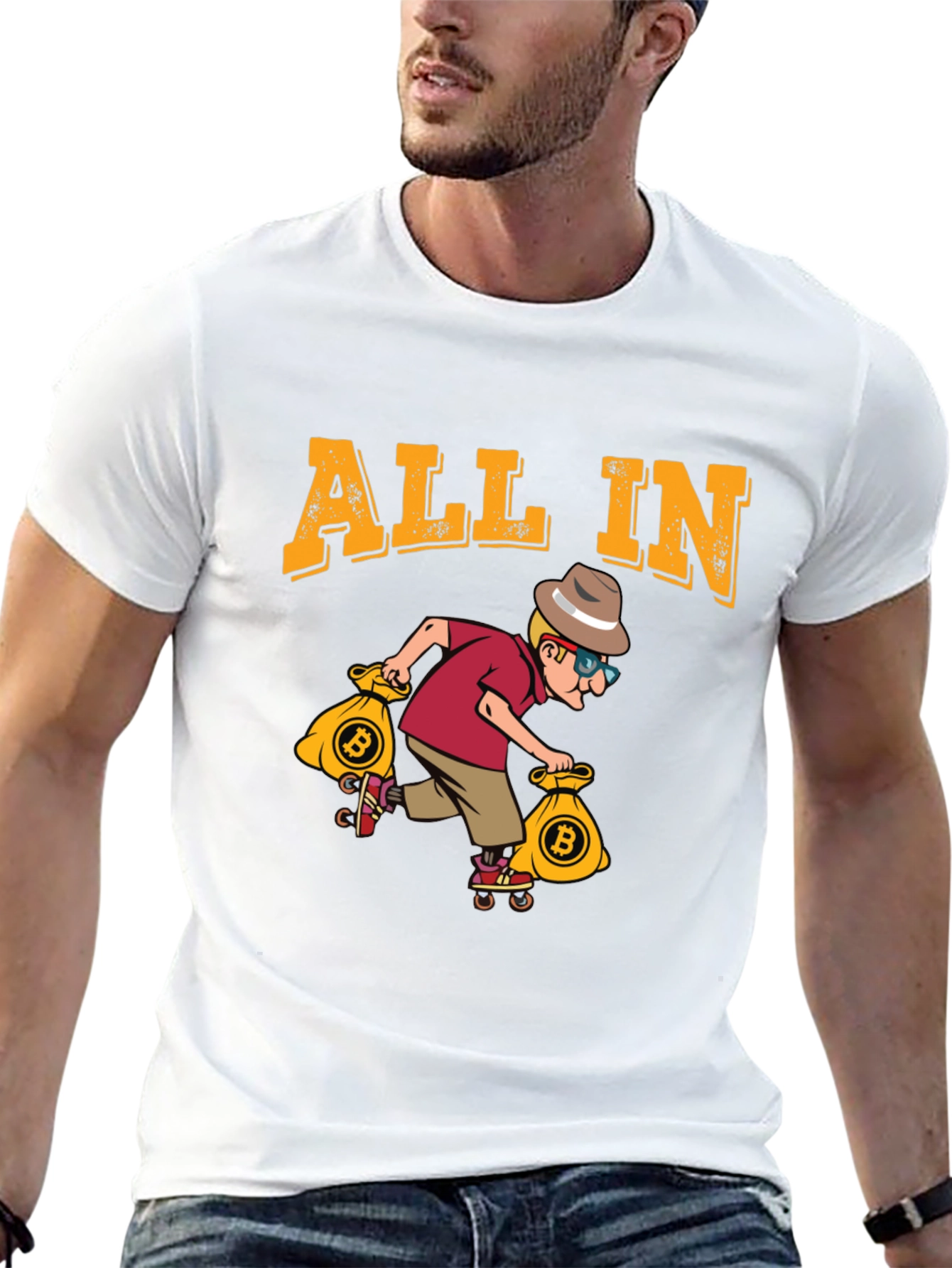 Bitcoin ALL IN T-Shirt Crypto Investor