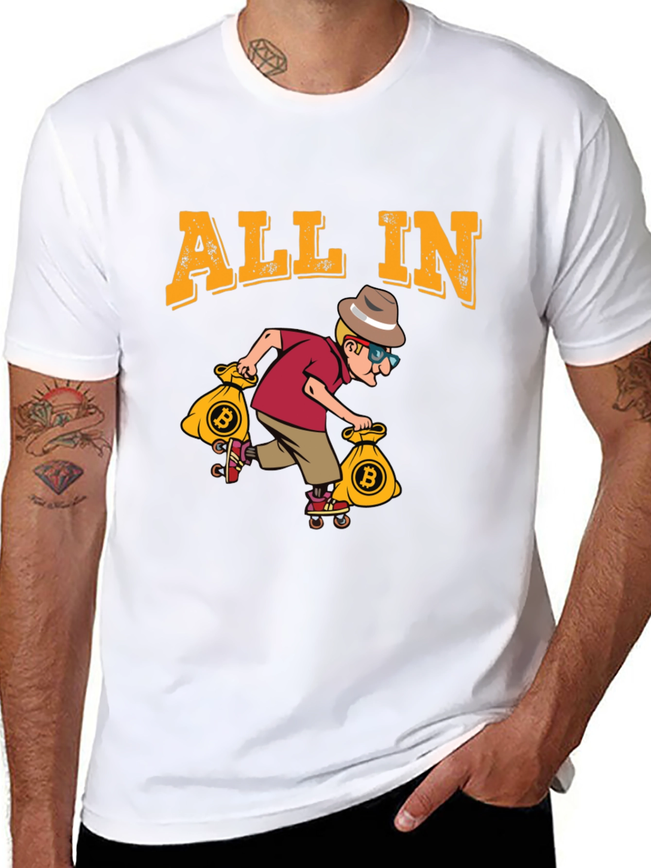 Bitcoin ALL IN T-Shirt Crypto Investor