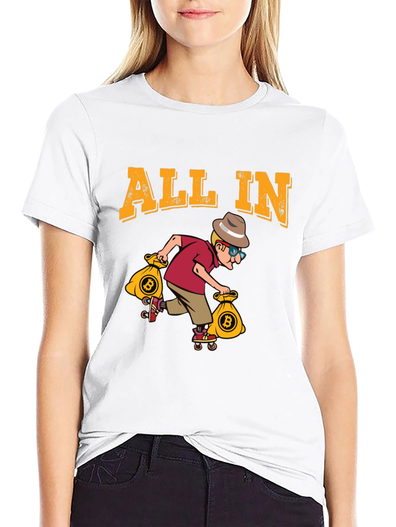 Bitcoin ALL IN T-Shirt Crypto Investor
