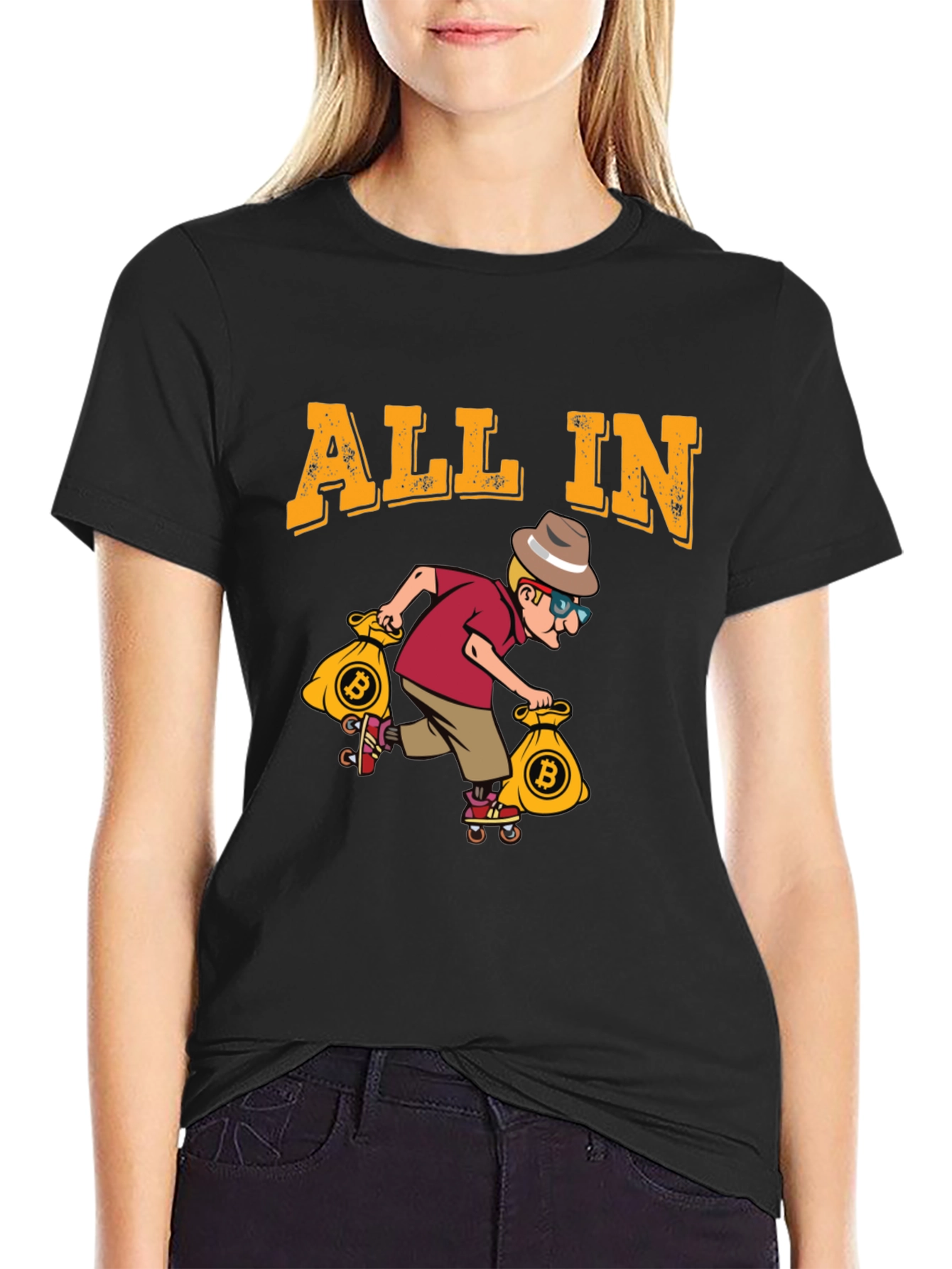 Bitcoin ALL IN T-Shirt Crypto Investor