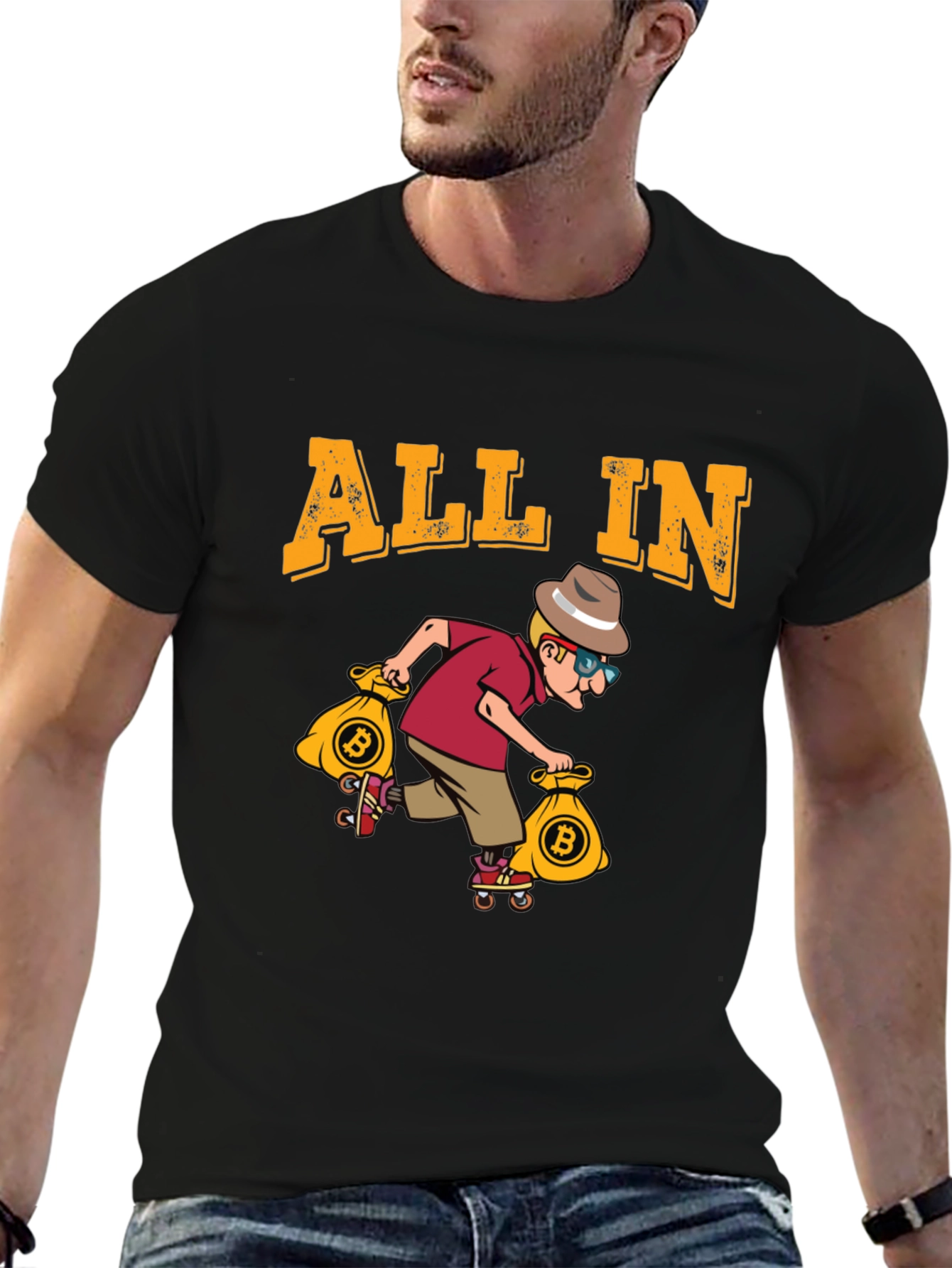 Bitcoin ALL IN T-Shirt Crypto Investor
