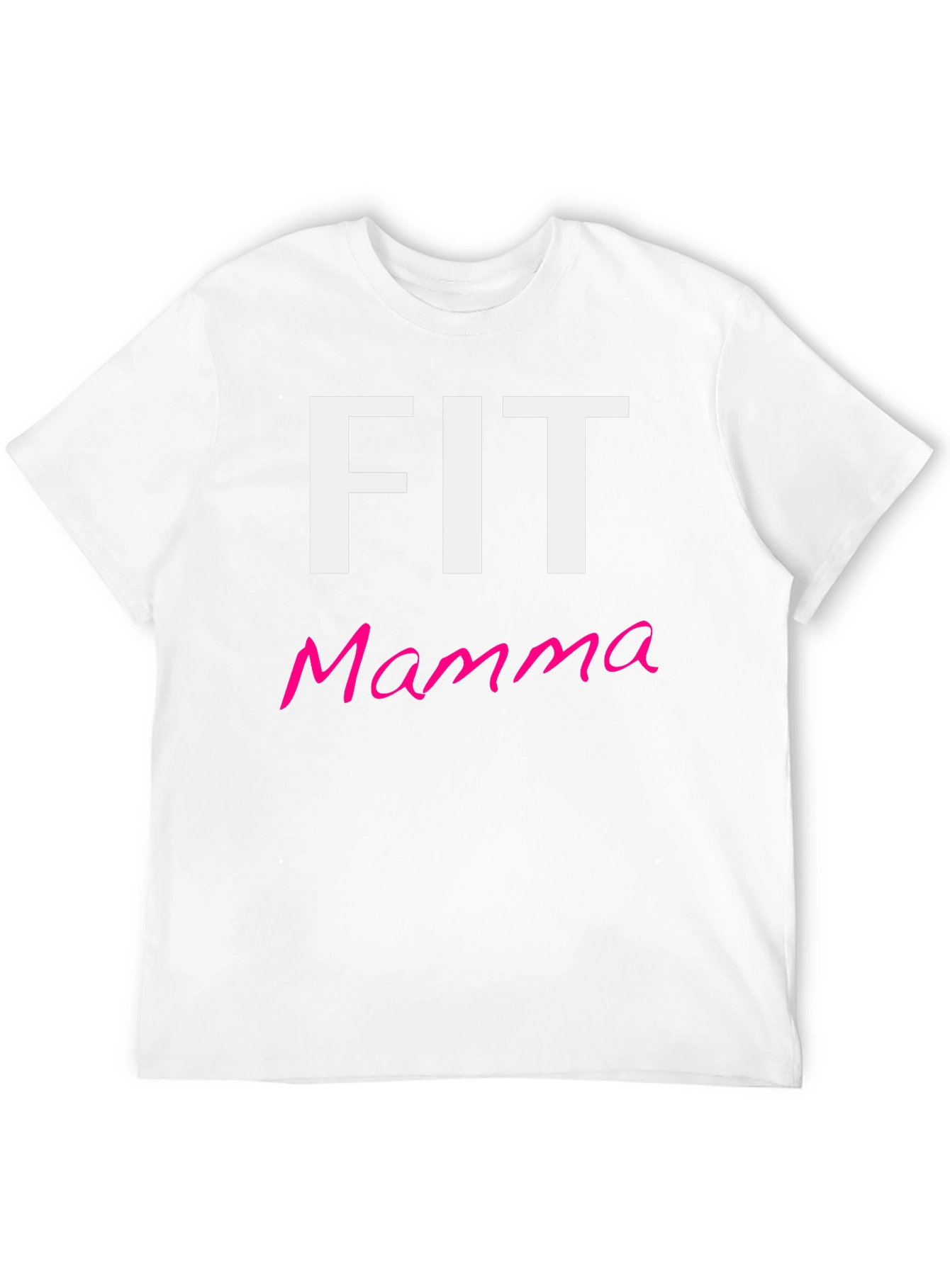 Fit Mamma Graphic Tee - Workout Mom Apparel