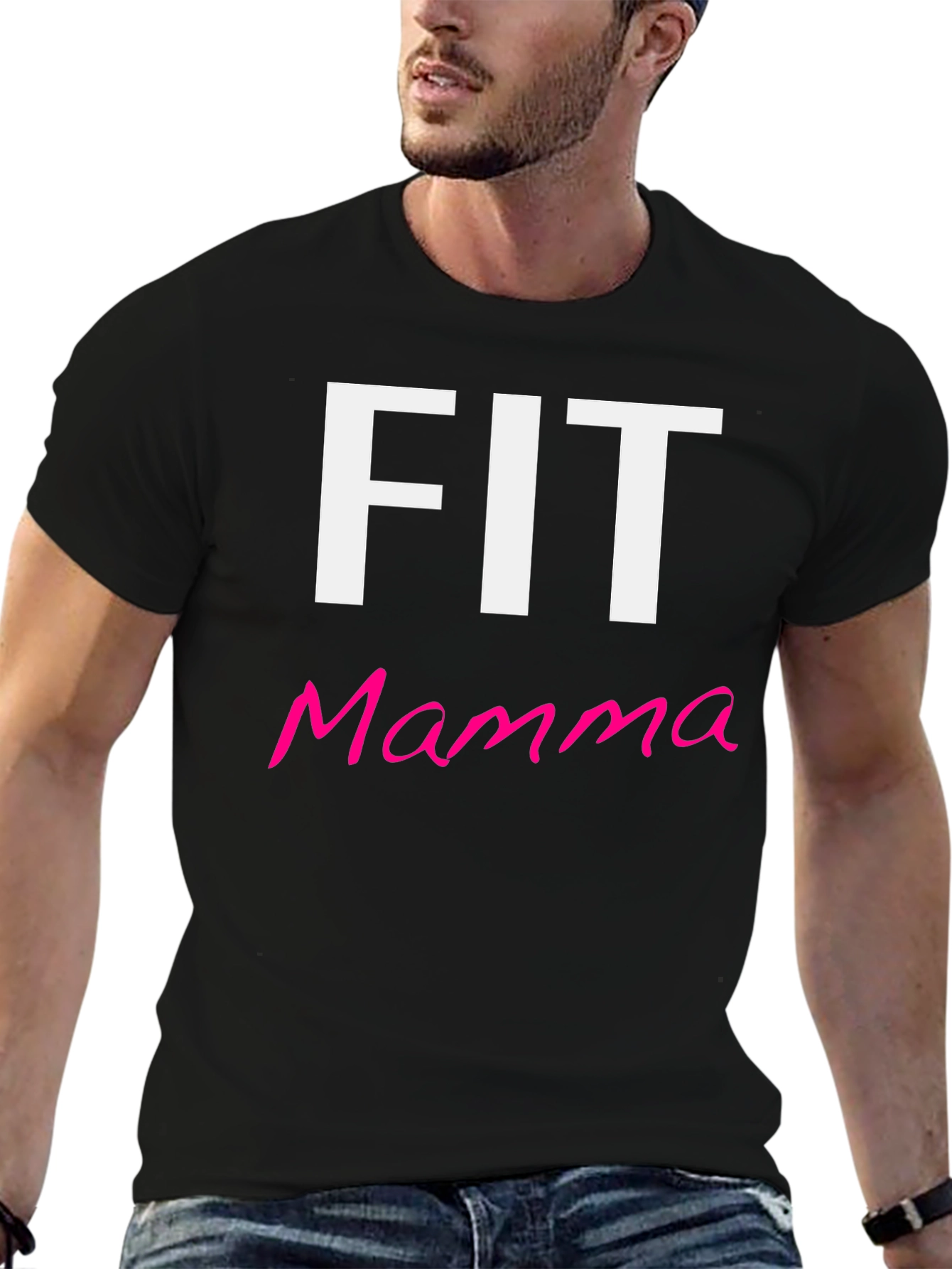 Fit Mamma Graphic Tee - Workout Mom Apparel