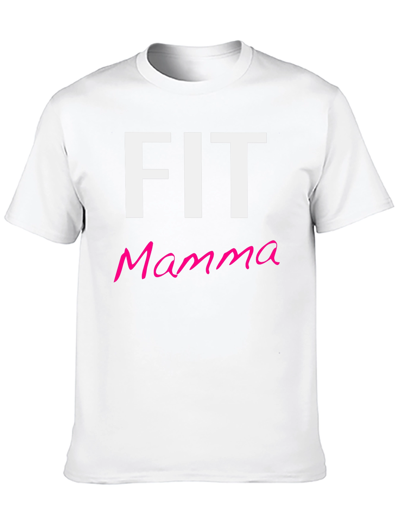 Fit Mamma Graphic Tee - Workout Mom Apparel