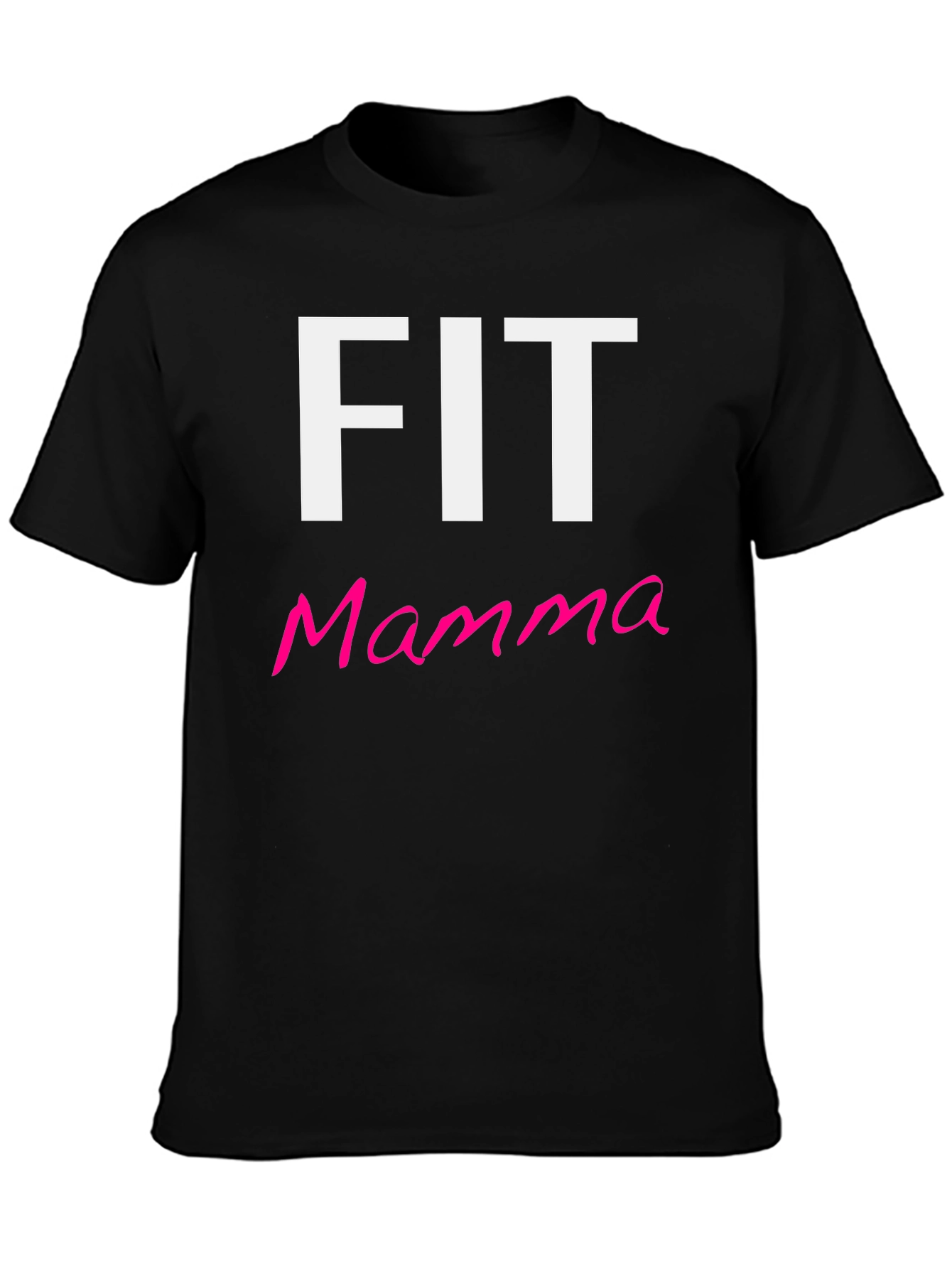 Fit Mamma Graphic Tee - Workout Mom Apparel