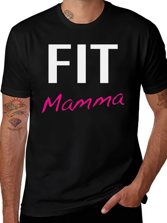 Fit Mamma Graphic Tee - Workout Mom Apparel