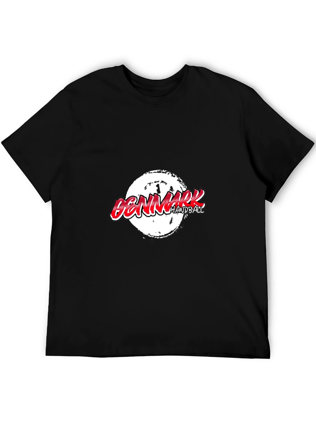 Denmark Handball Black T-Shirt