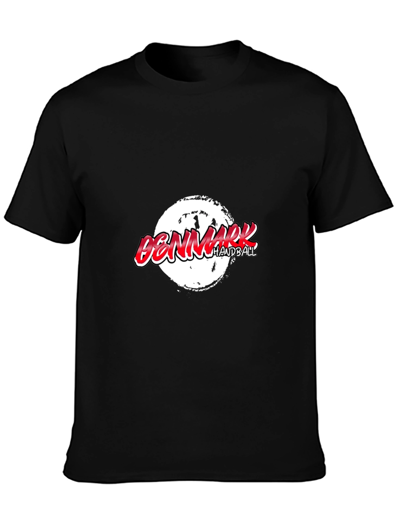 Denmark Handball Black T-Shirt