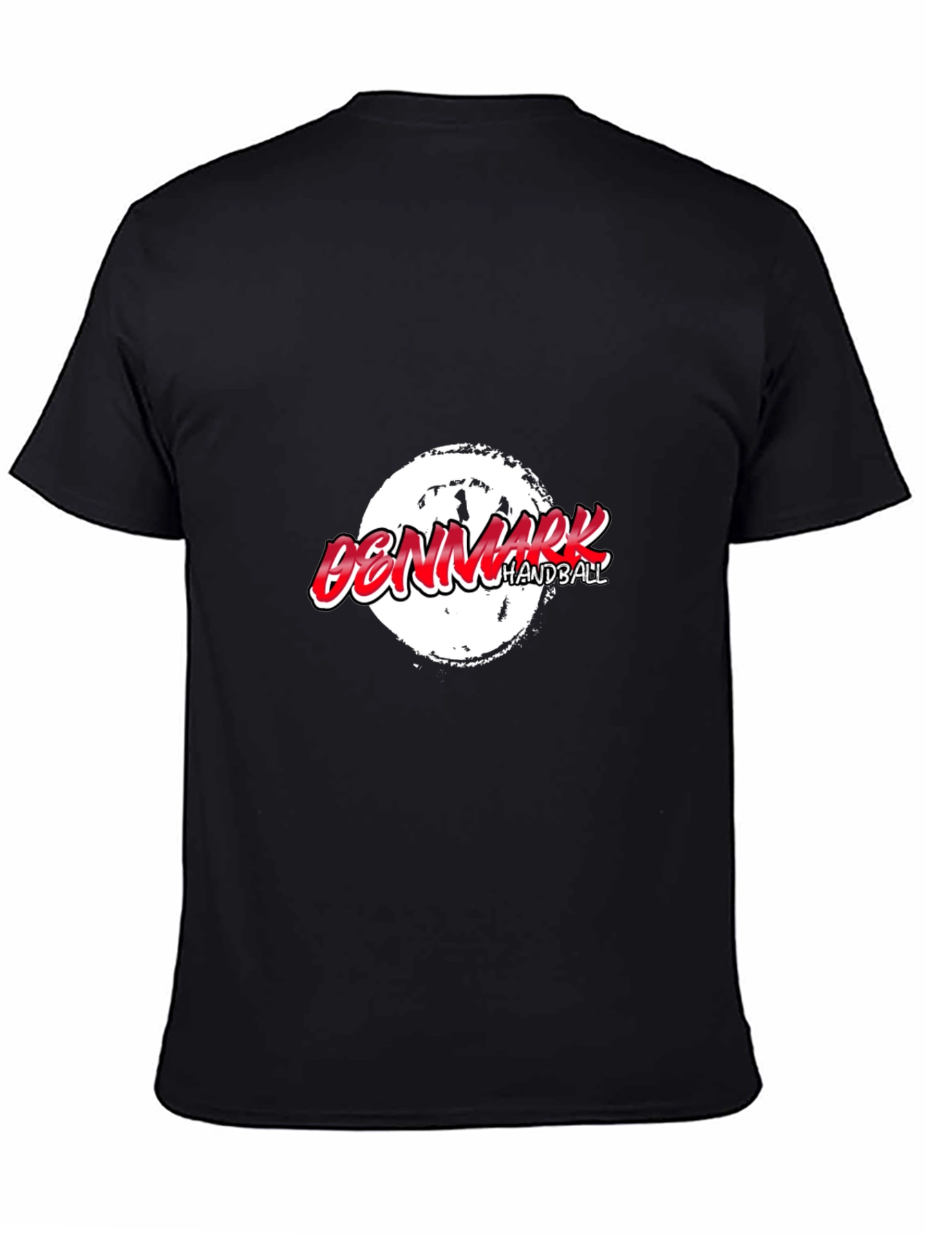 Denmark Handball Black T-Shirt