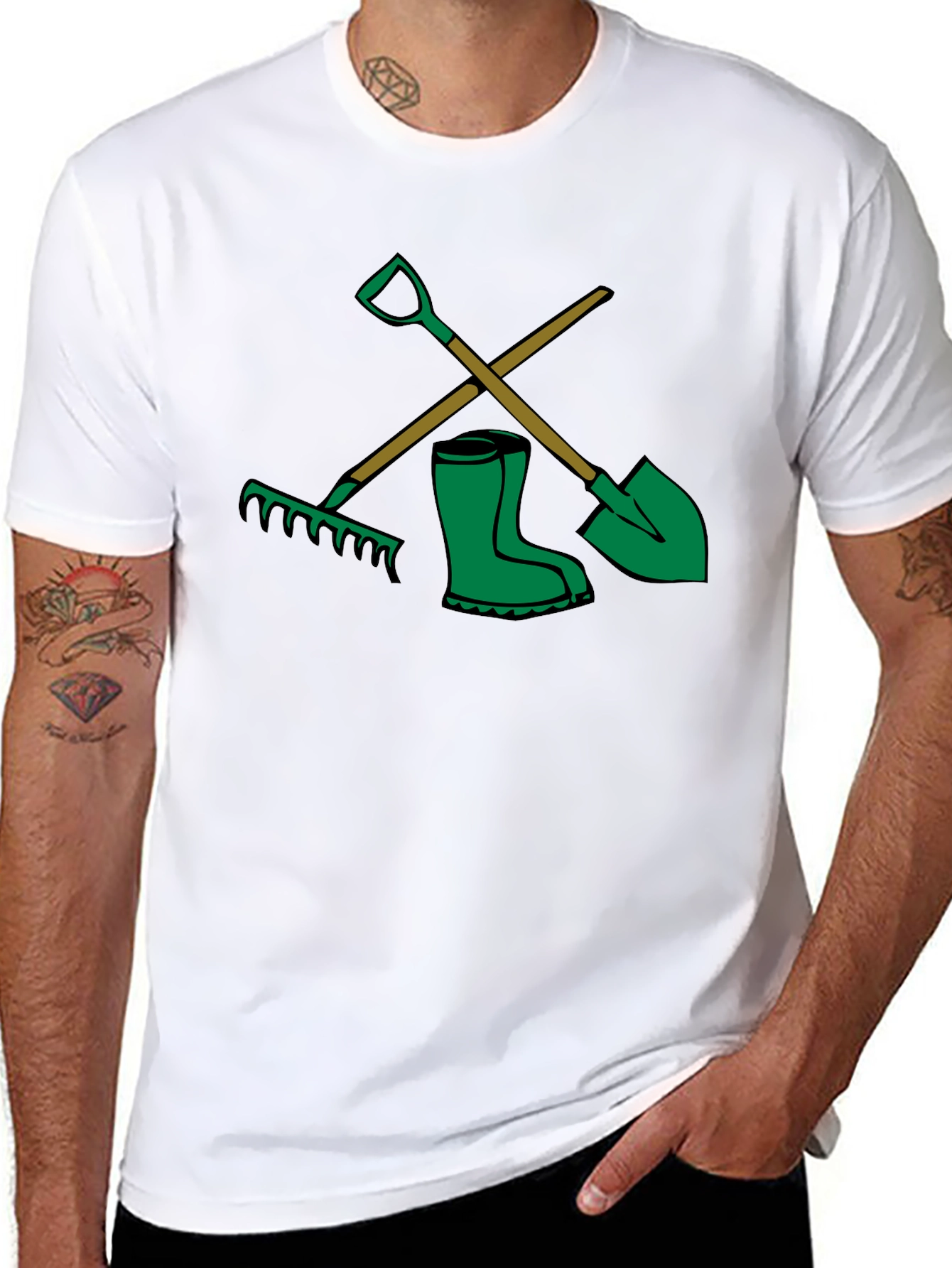 Gardening Tool Graphic Tee