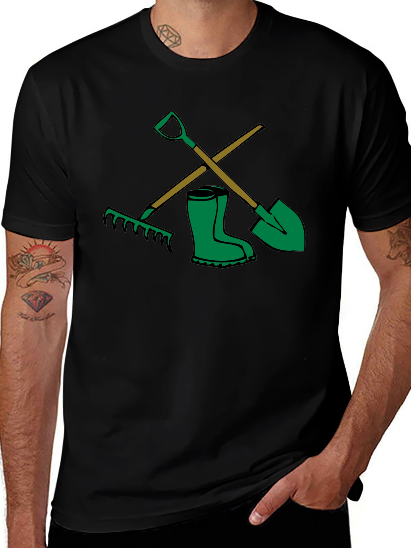 Gardening Tool Graphic Tee