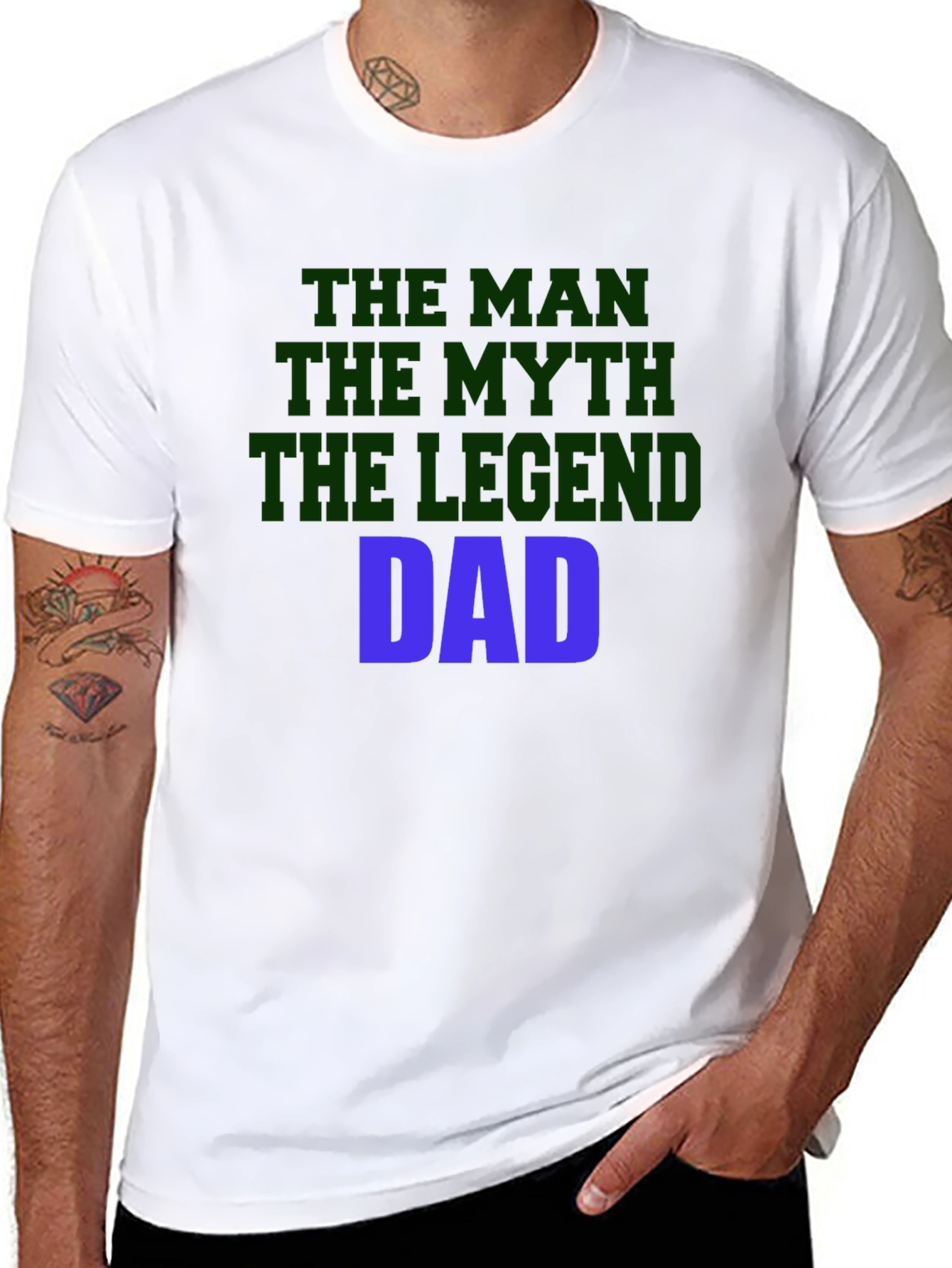 The Man The Myth Dad T-Shirt