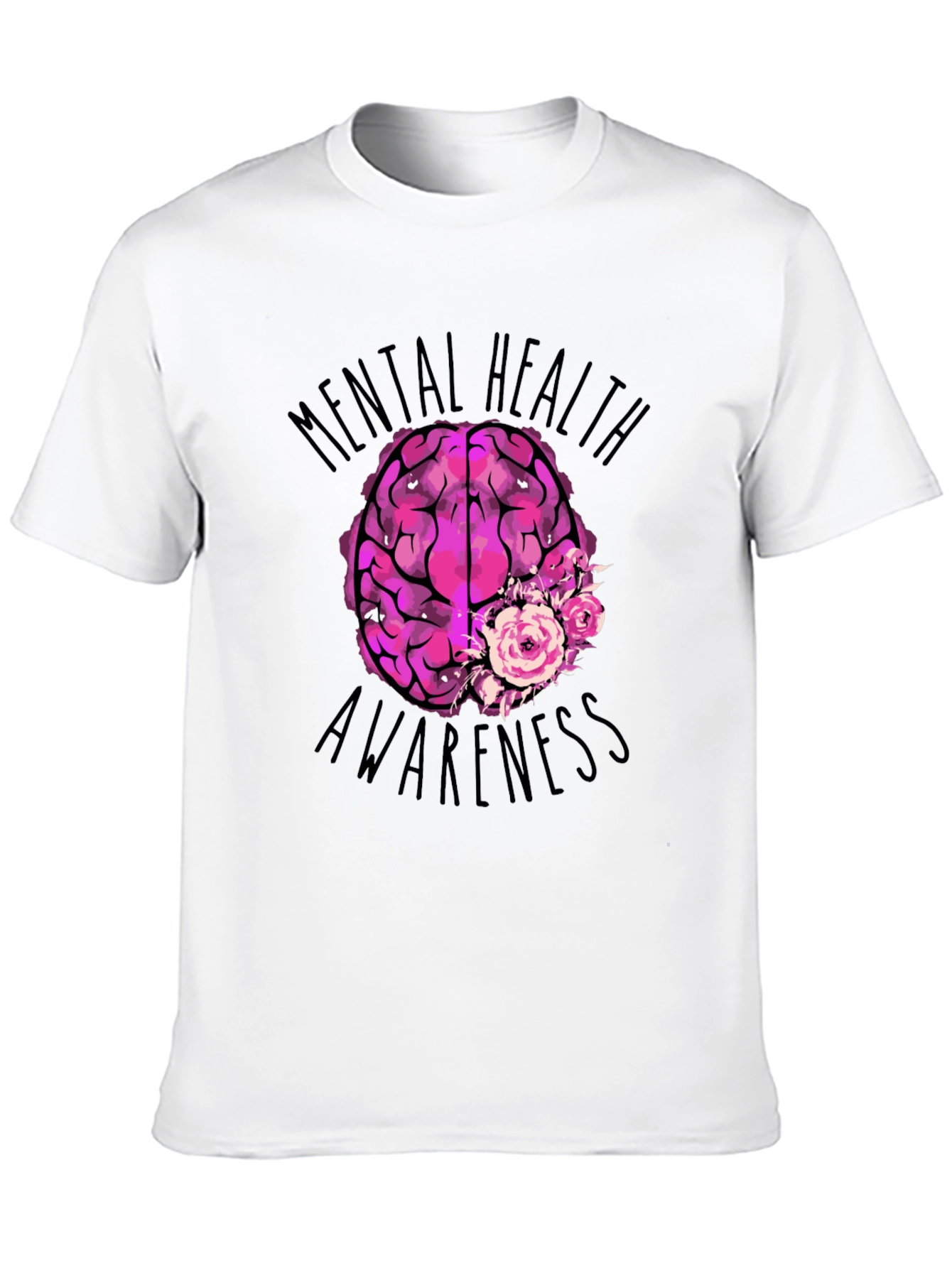Mental Health Awareness Graphic T-Shirt