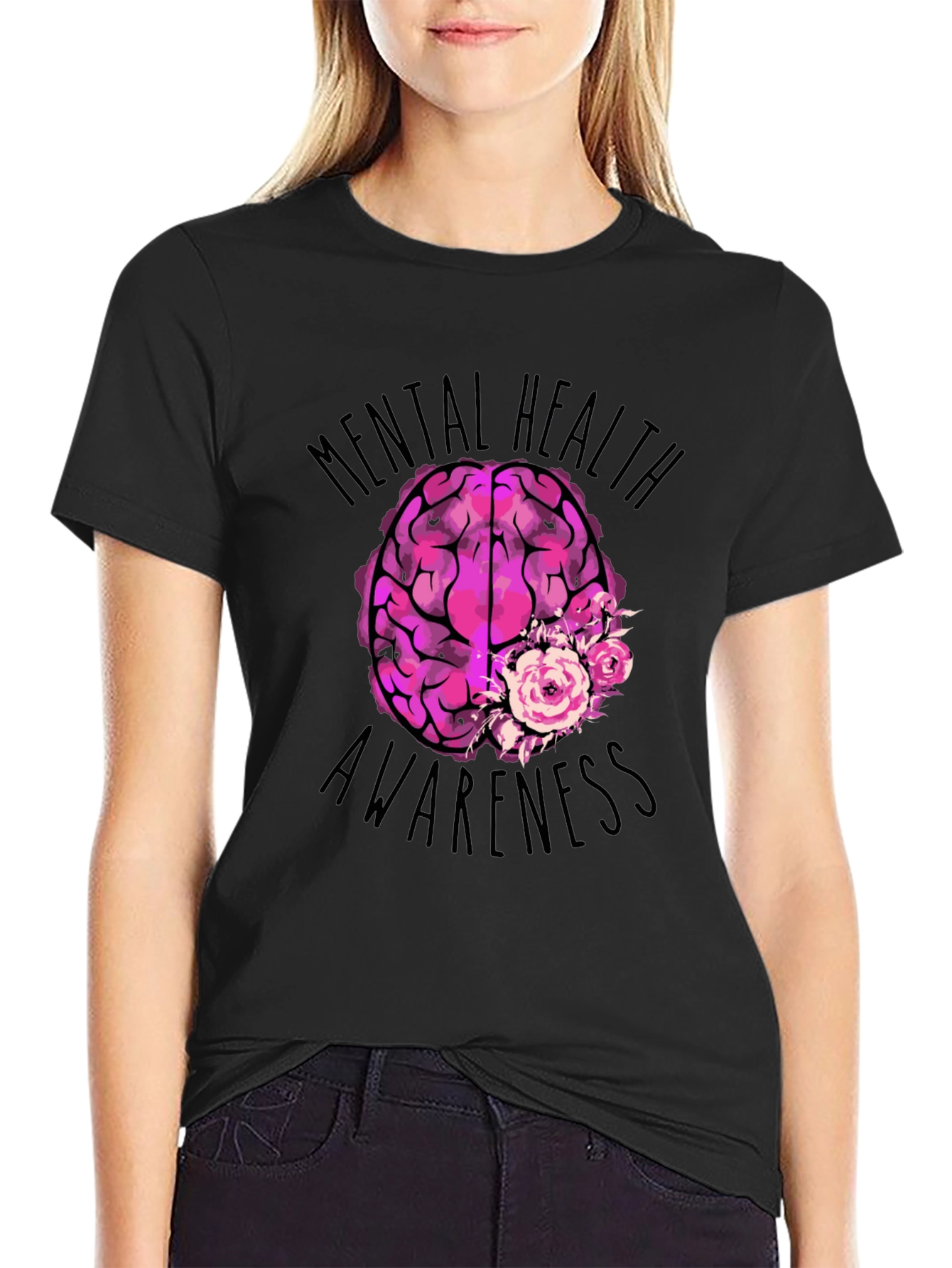 Mental Health Awareness Graphic T-Shirt