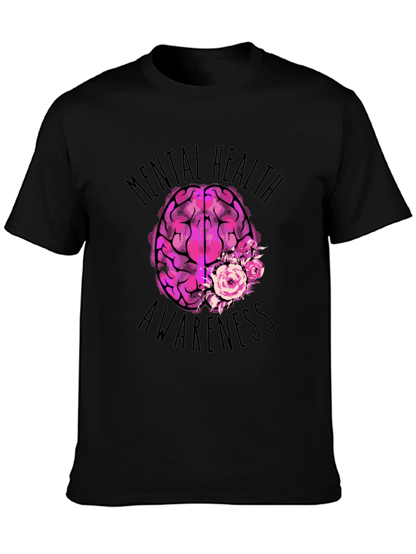 Mental Health Awareness Graphic T-Shirt