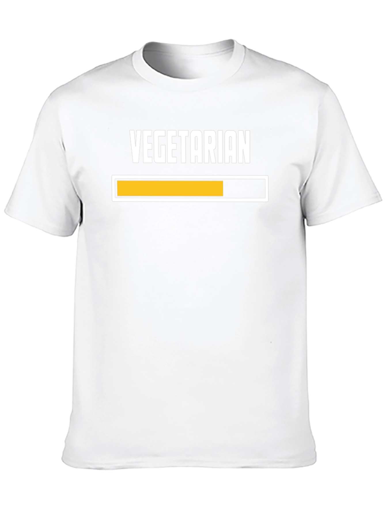 Vegetarian Loading Bar Graphic Tee
