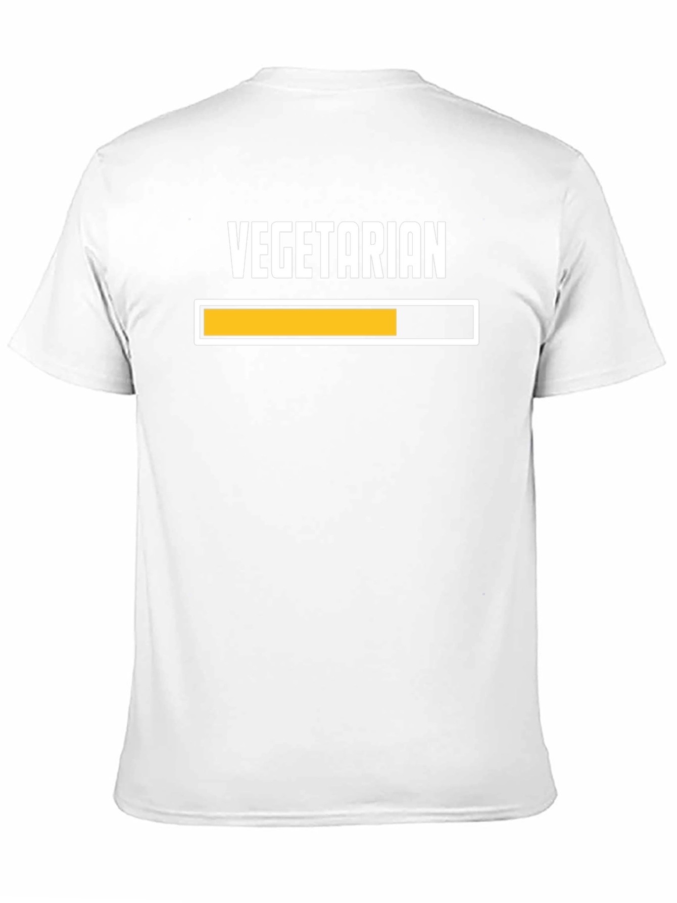 Vegetarian Loading Bar Graphic Tee