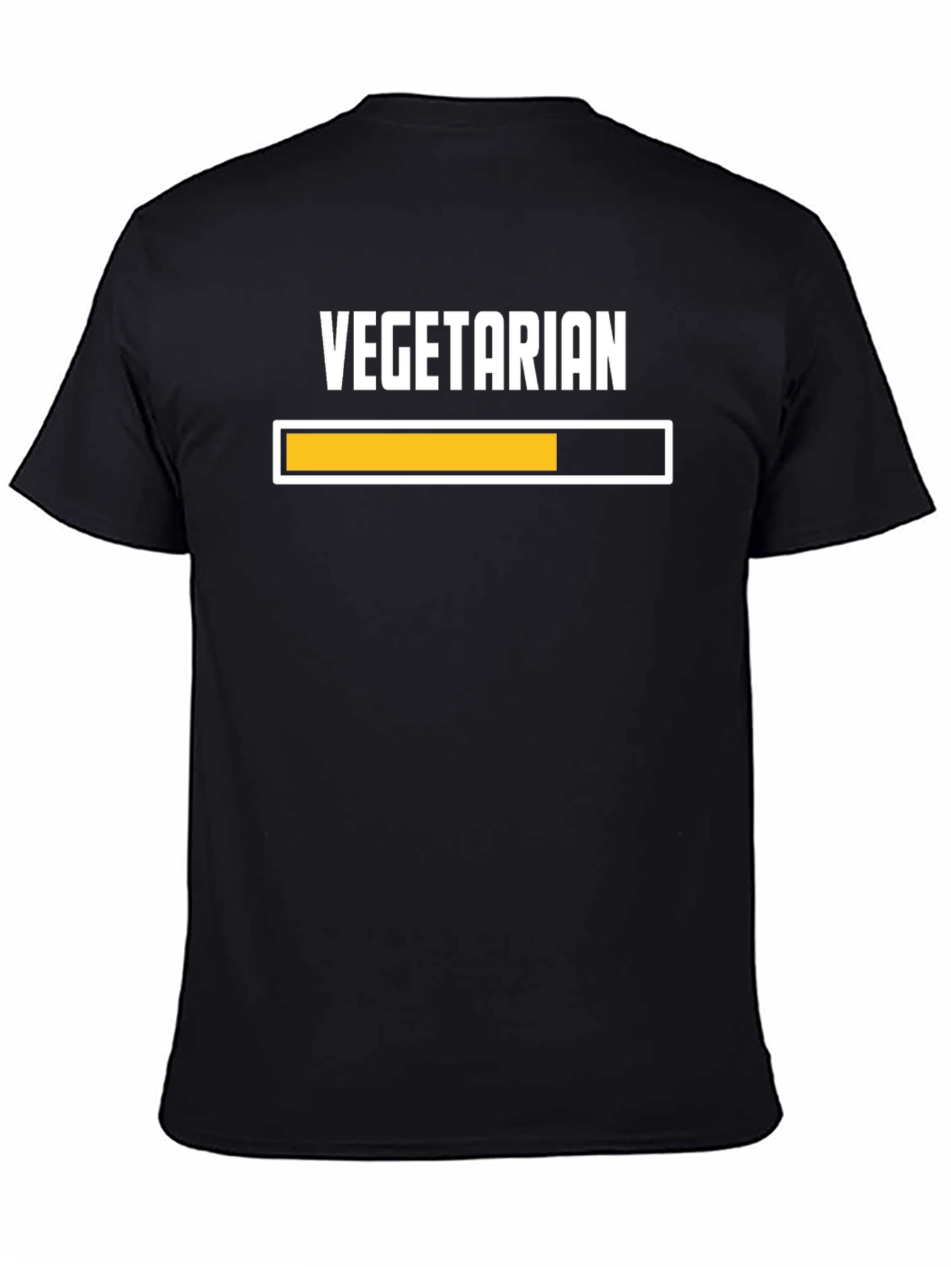 Vegetarian Loading Bar Graphic Tee