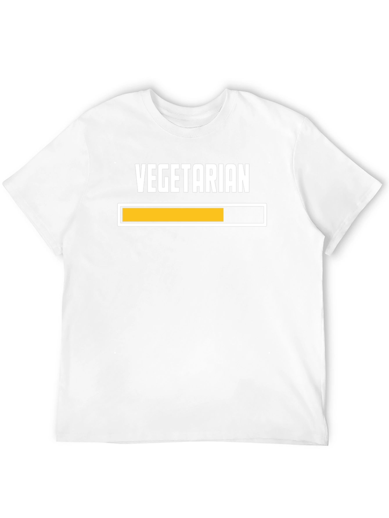 Vegetarian Loading Bar Graphic Tee