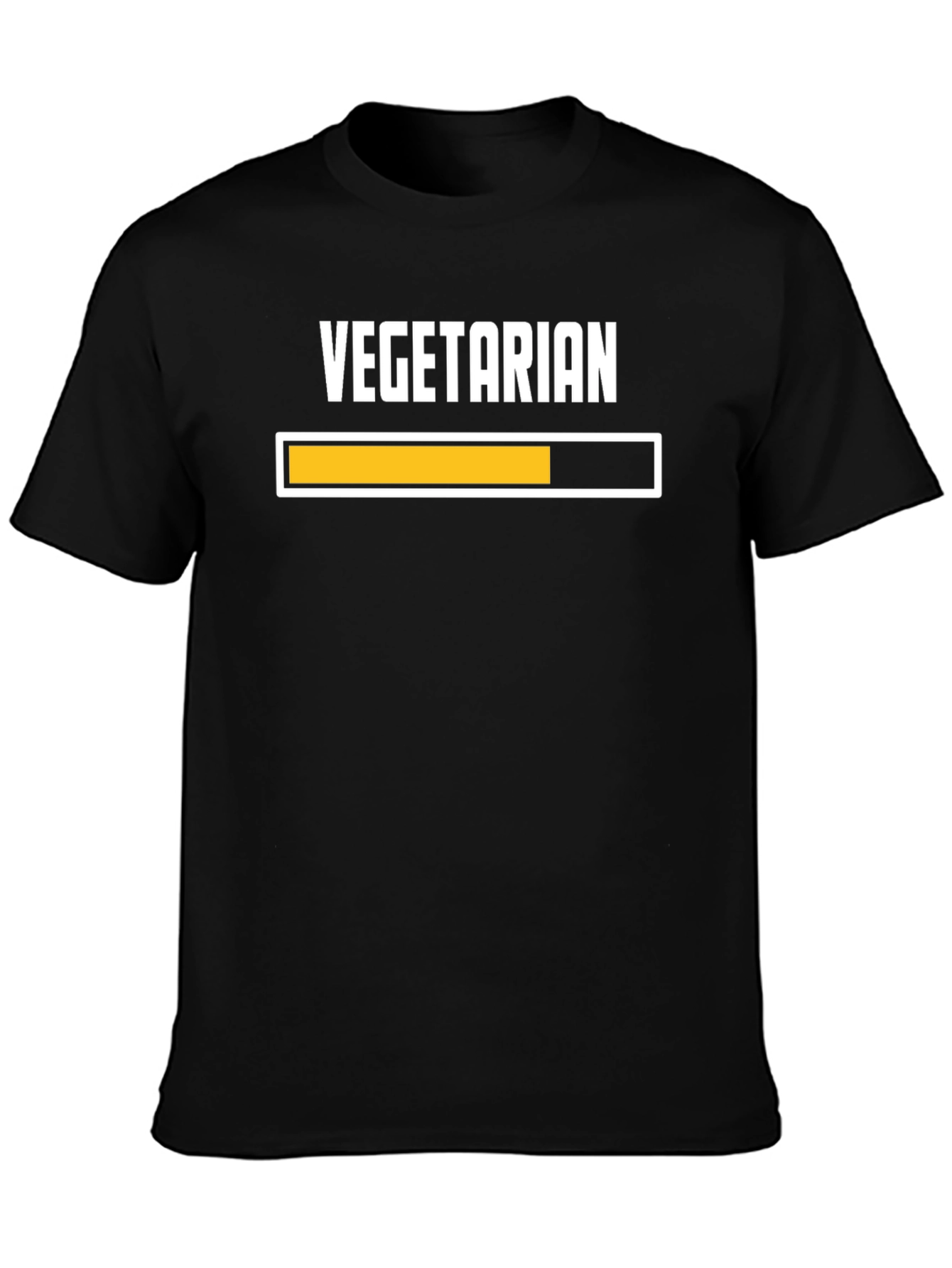 Vegetarian Loading Bar Graphic Tee