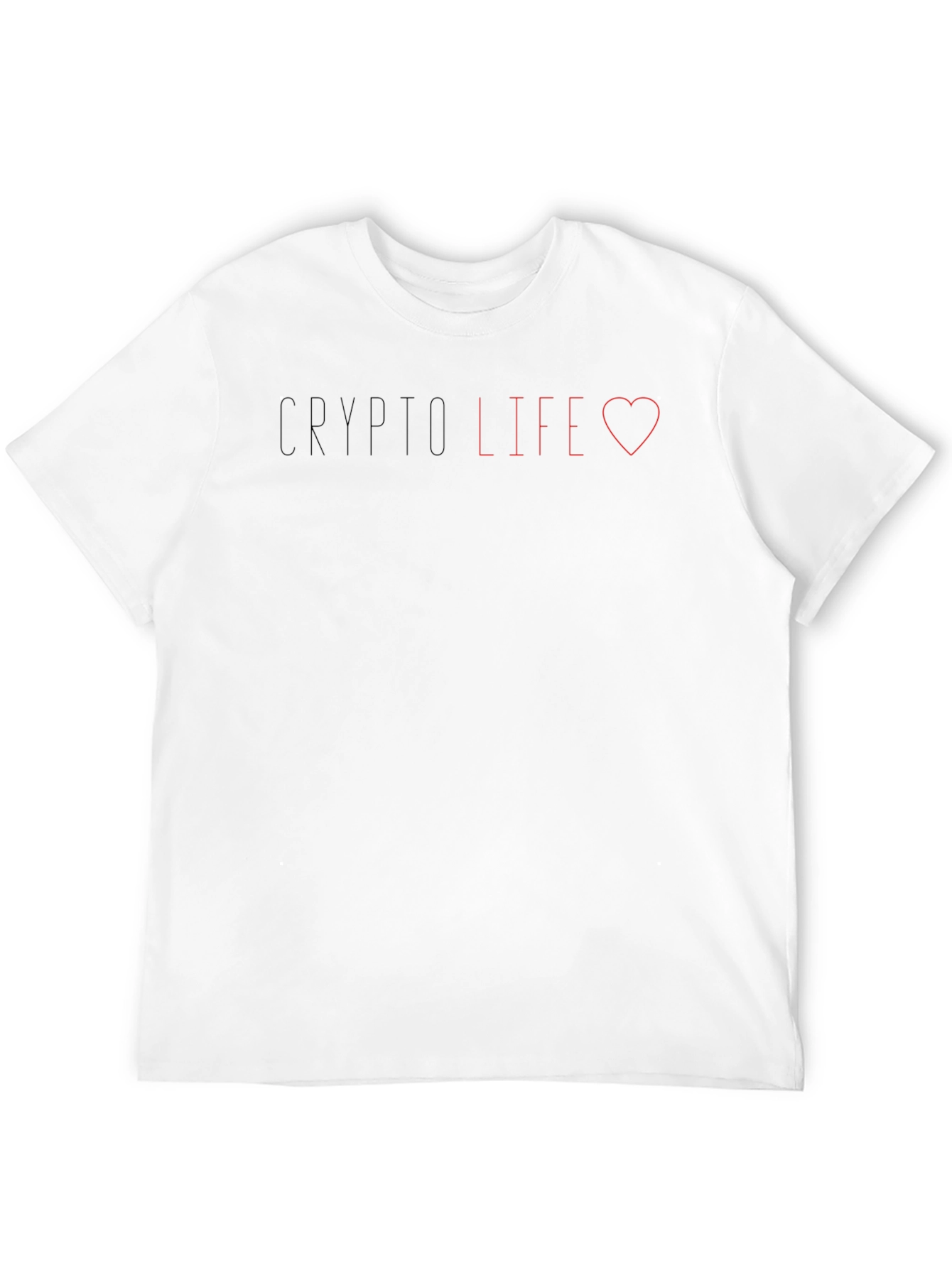 Crypto Life T-Shirt - Bitcoin Lover Tee