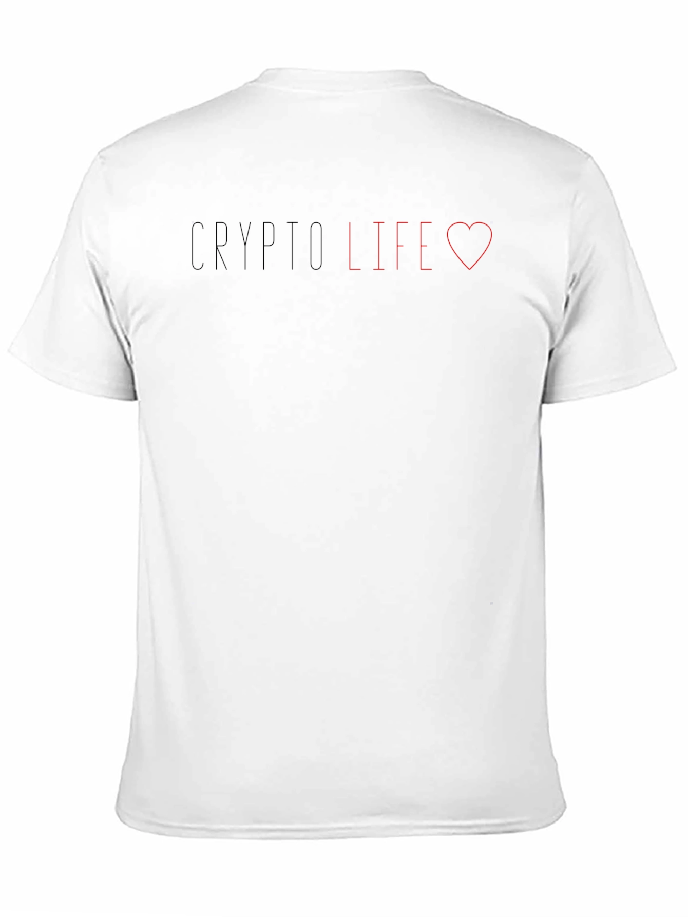 Crypto Life T-Shirt - Bitcoin Lover Tee