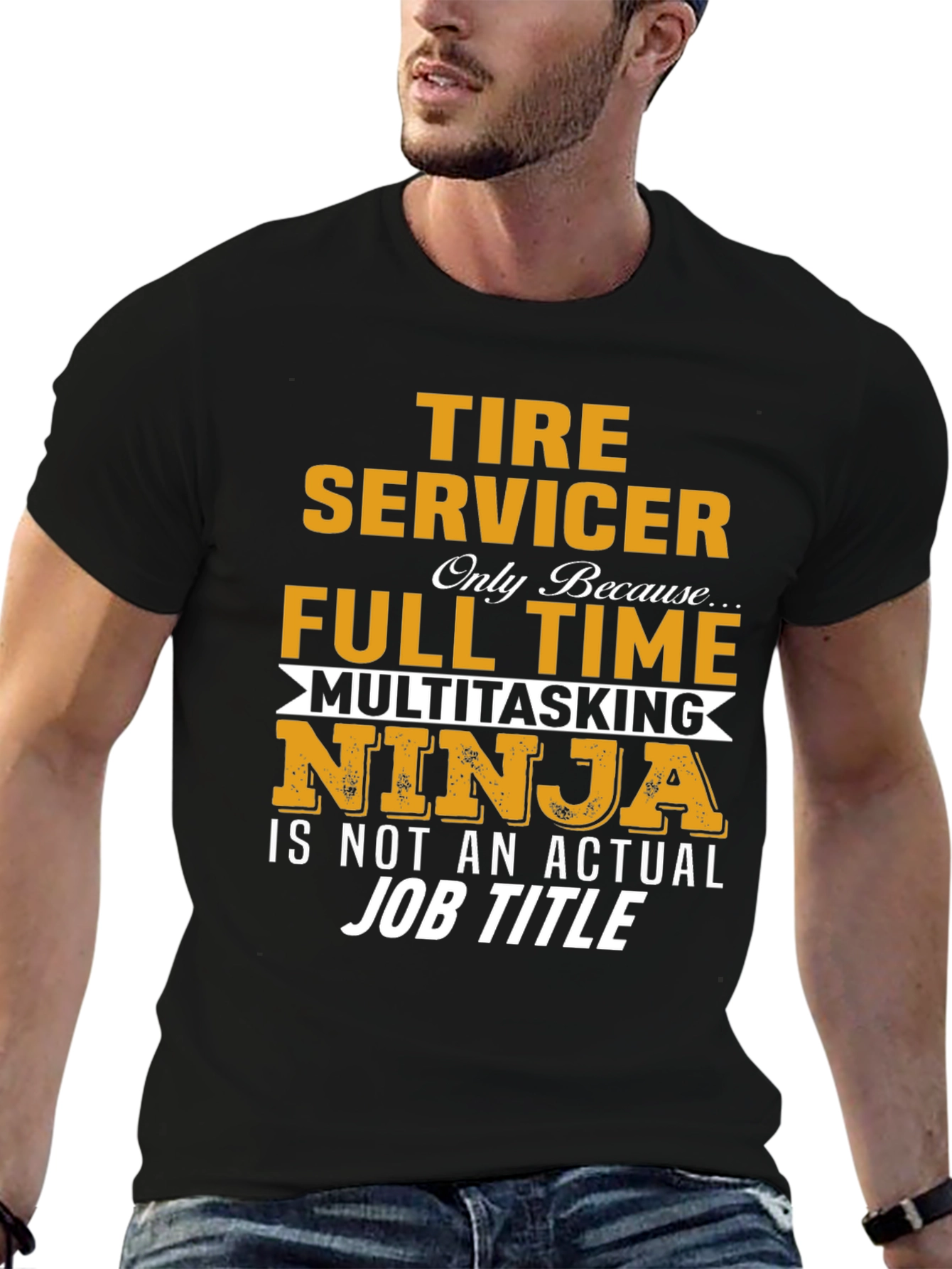 Tire Servicer Full Time T-Shirt