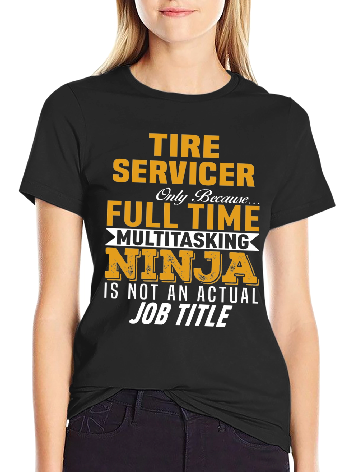 Tire Servicer Full Time T-Shirt