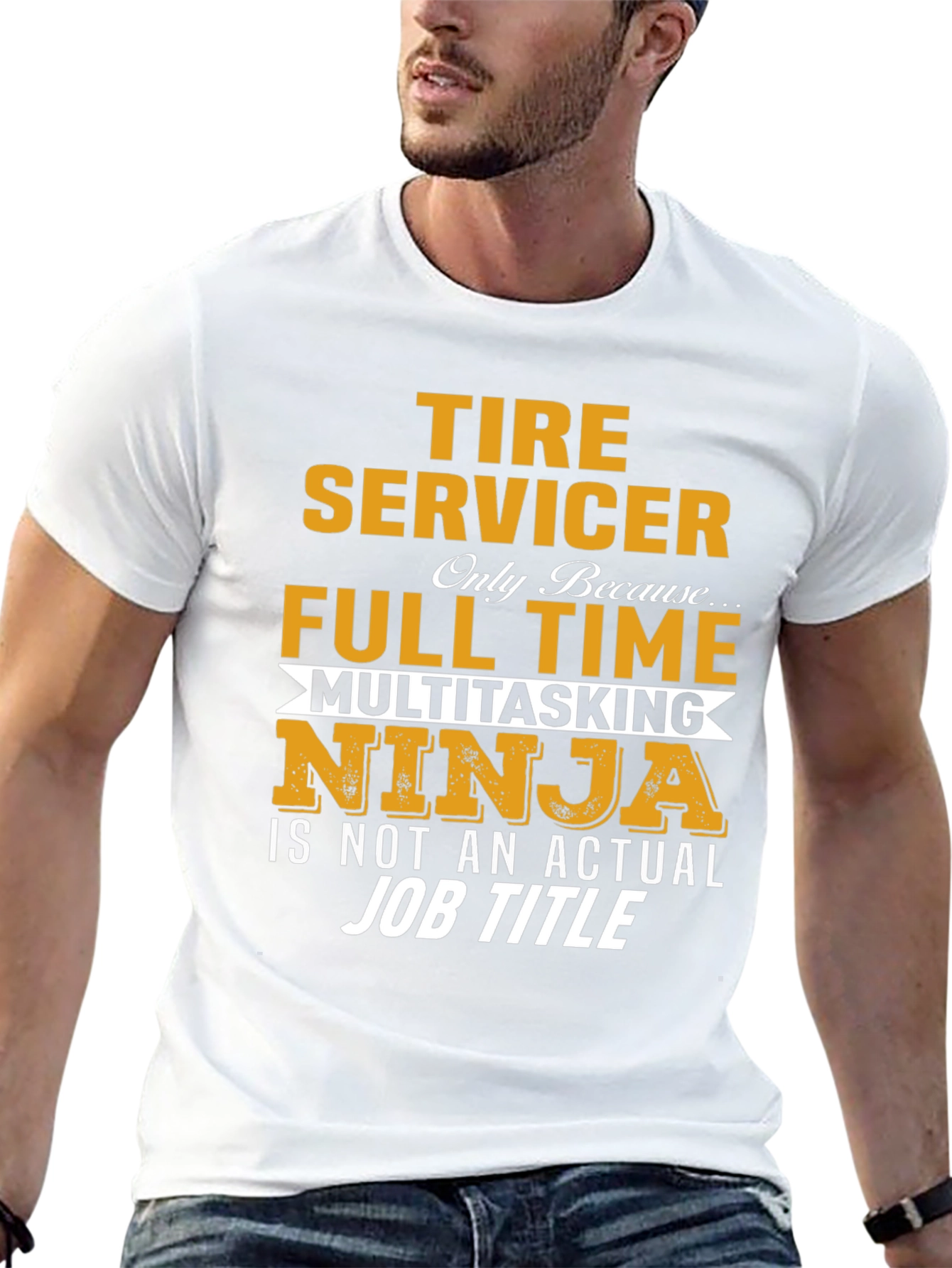 Tire Servicer Full Time T-Shirt