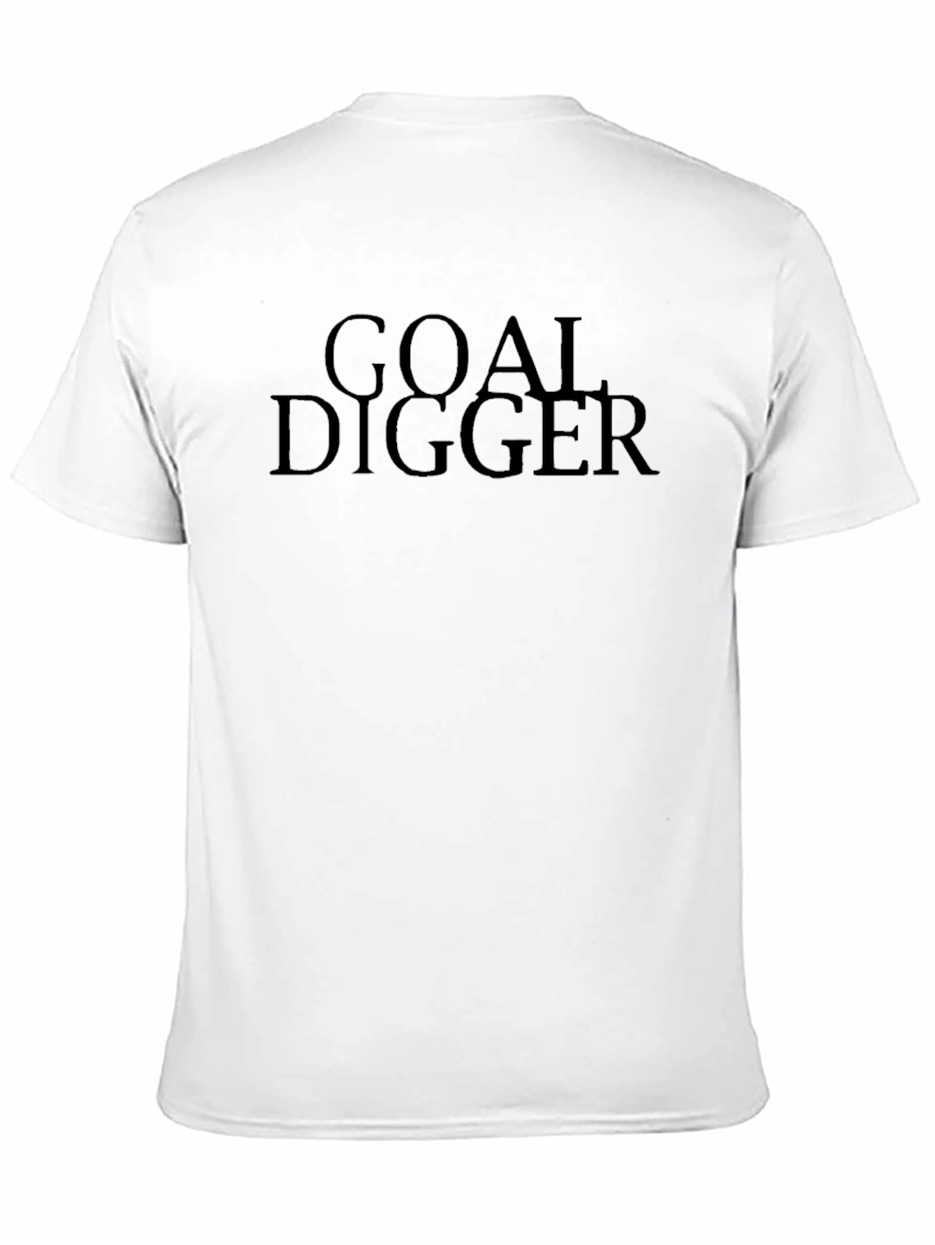 Goal Digger Black Graphic T-Shirt - Casual Style