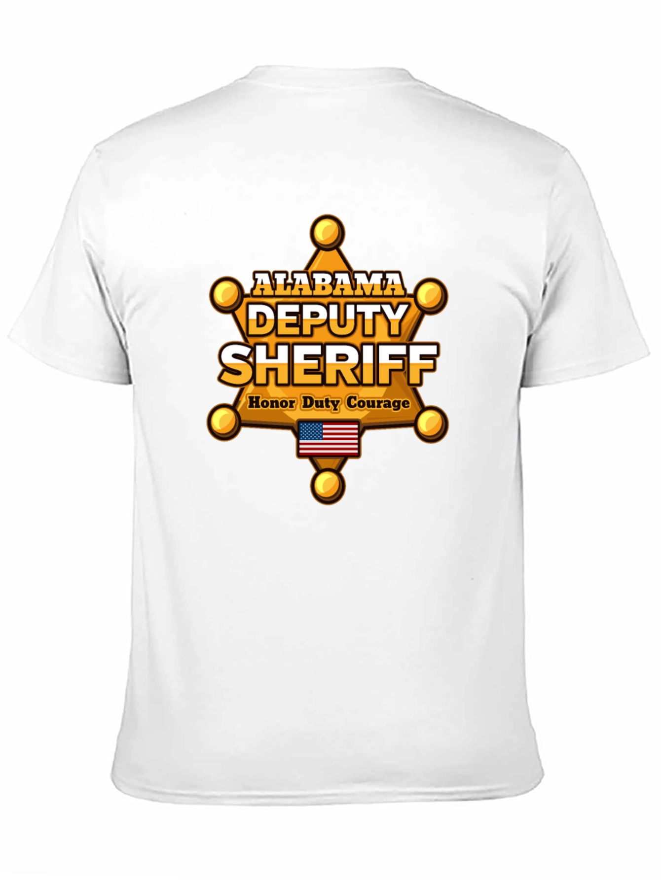 Alabama Deputy Sheriff Graphic T-Shirt