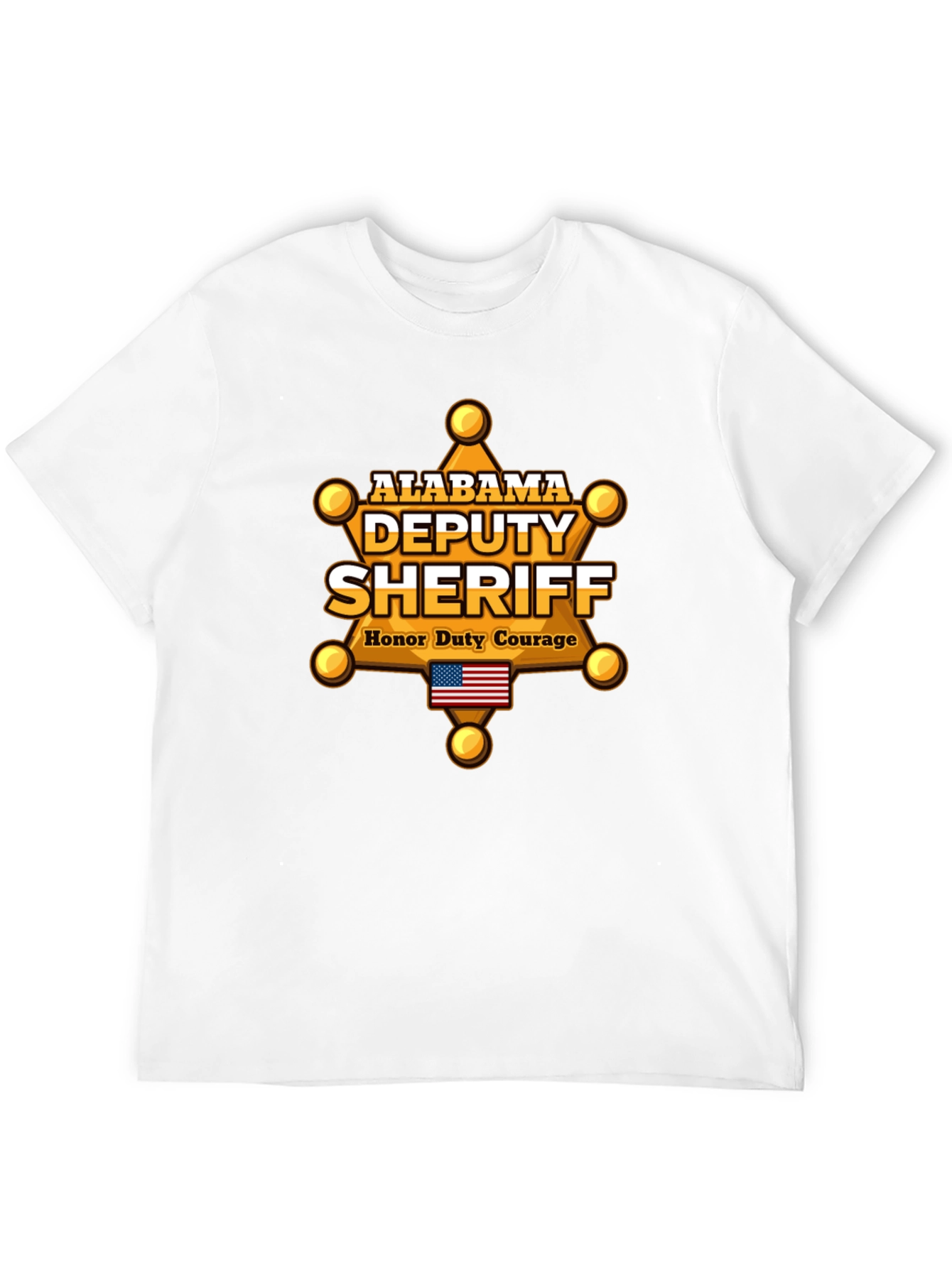 Alabama Deputy Sheriff Graphic T-Shirt
