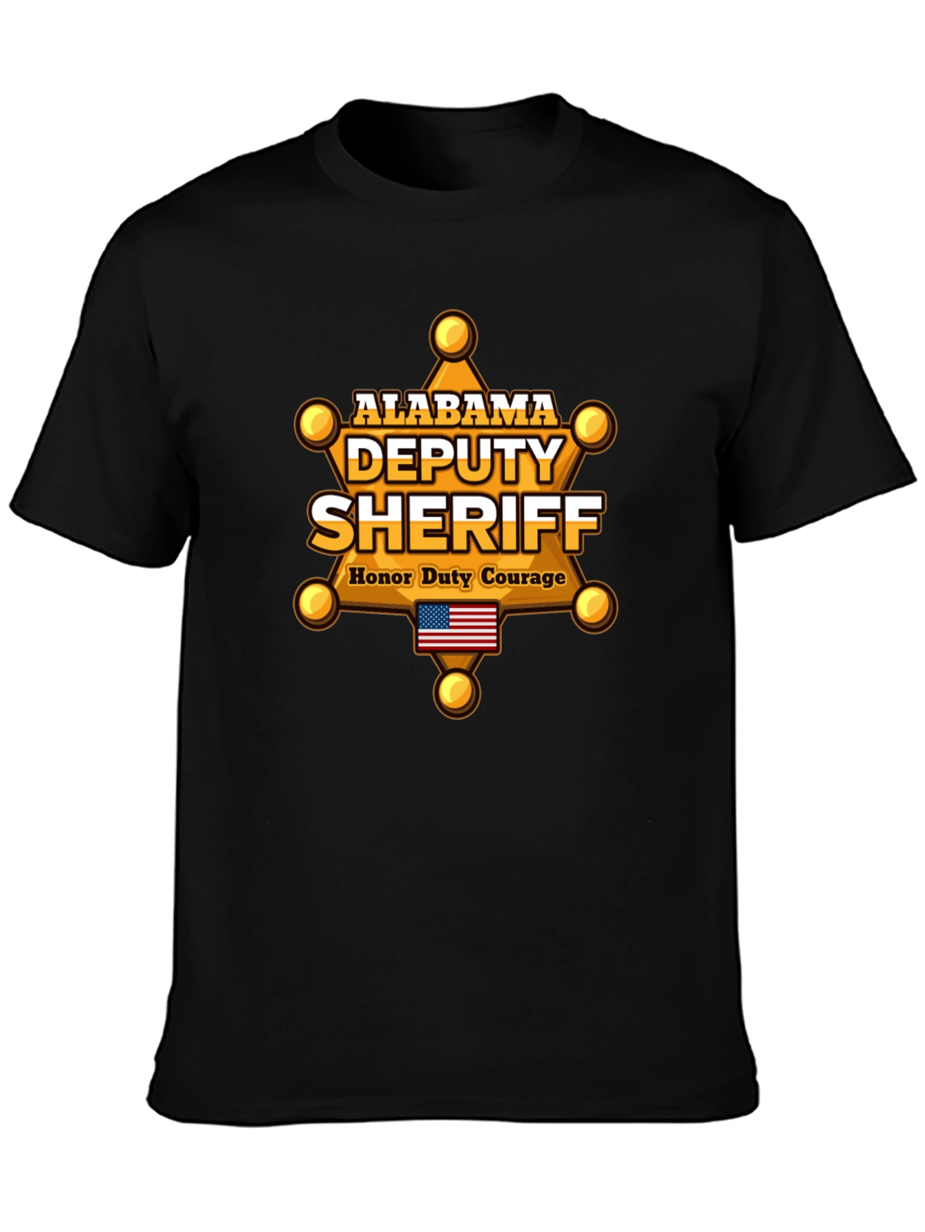 Alabama Deputy Sheriff Graphic T-Shirt