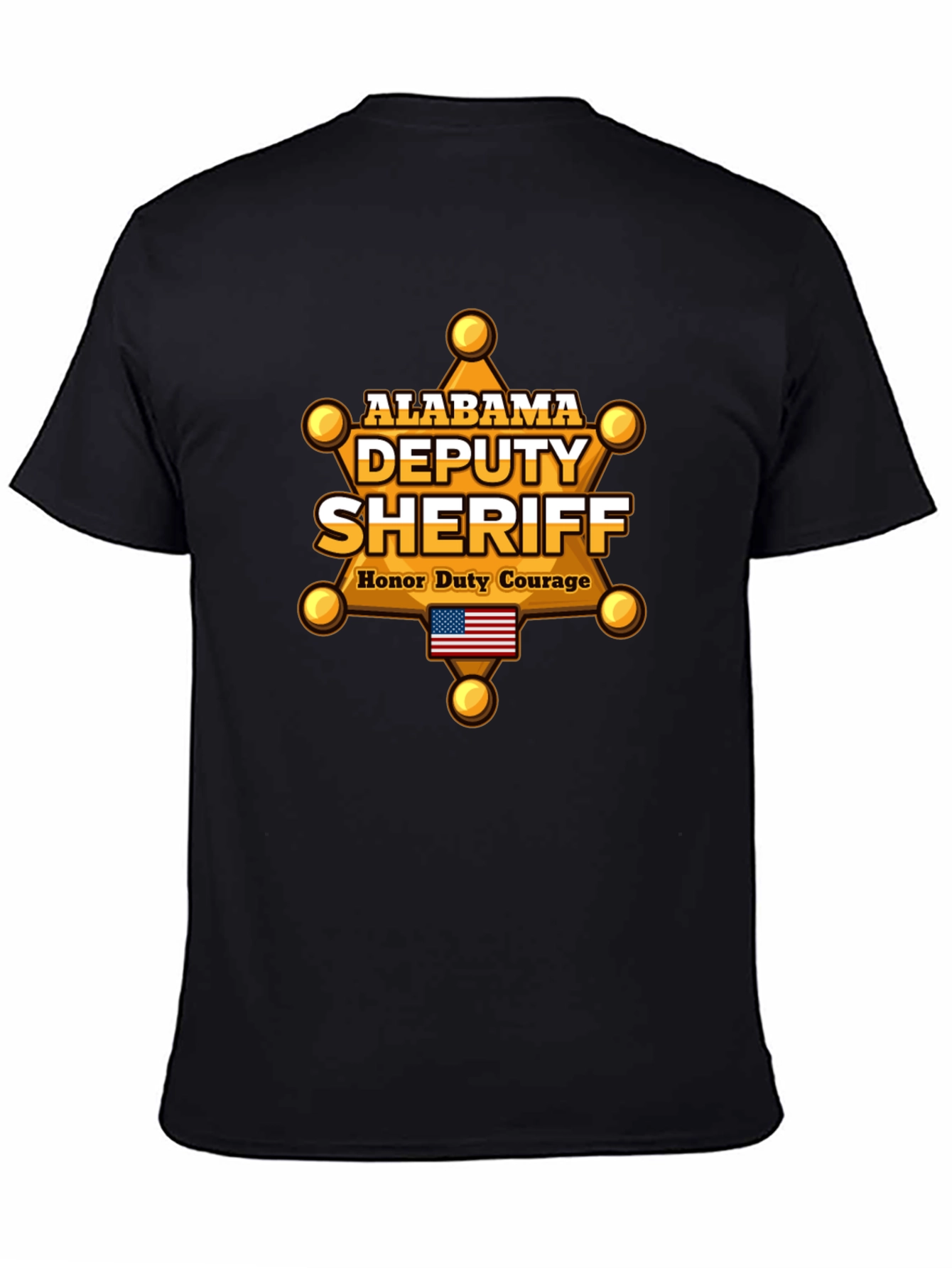 Alabama Deputy Sheriff Graphic T-Shirt