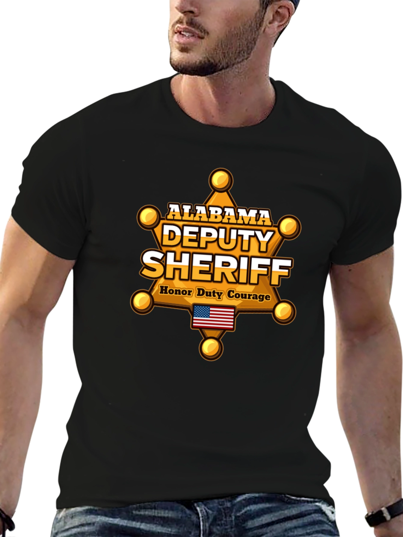 Alabama Deputy Sheriff Graphic T-Shirt