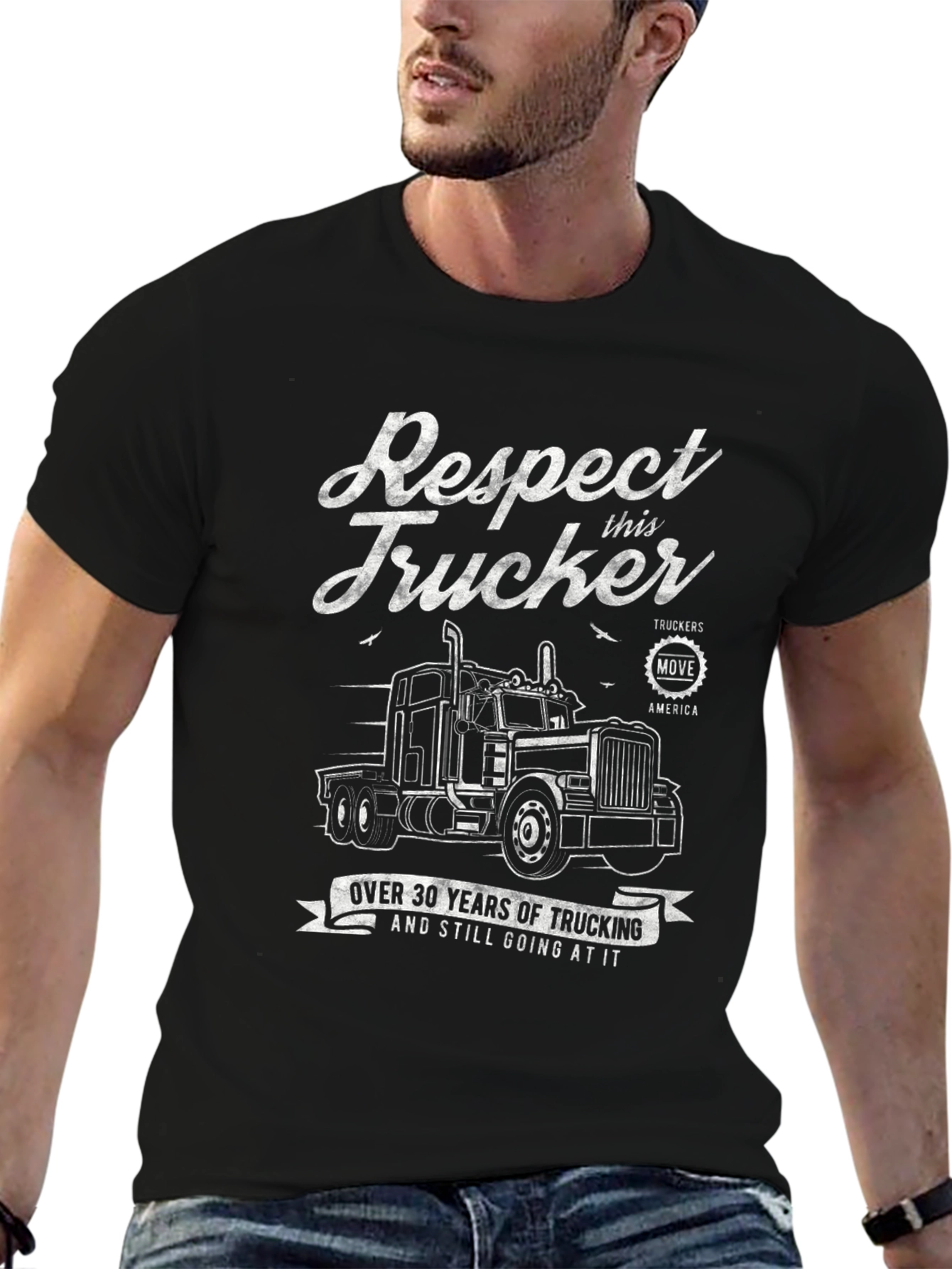Respect Trucker T-Shirt - 30 Years of Trucking