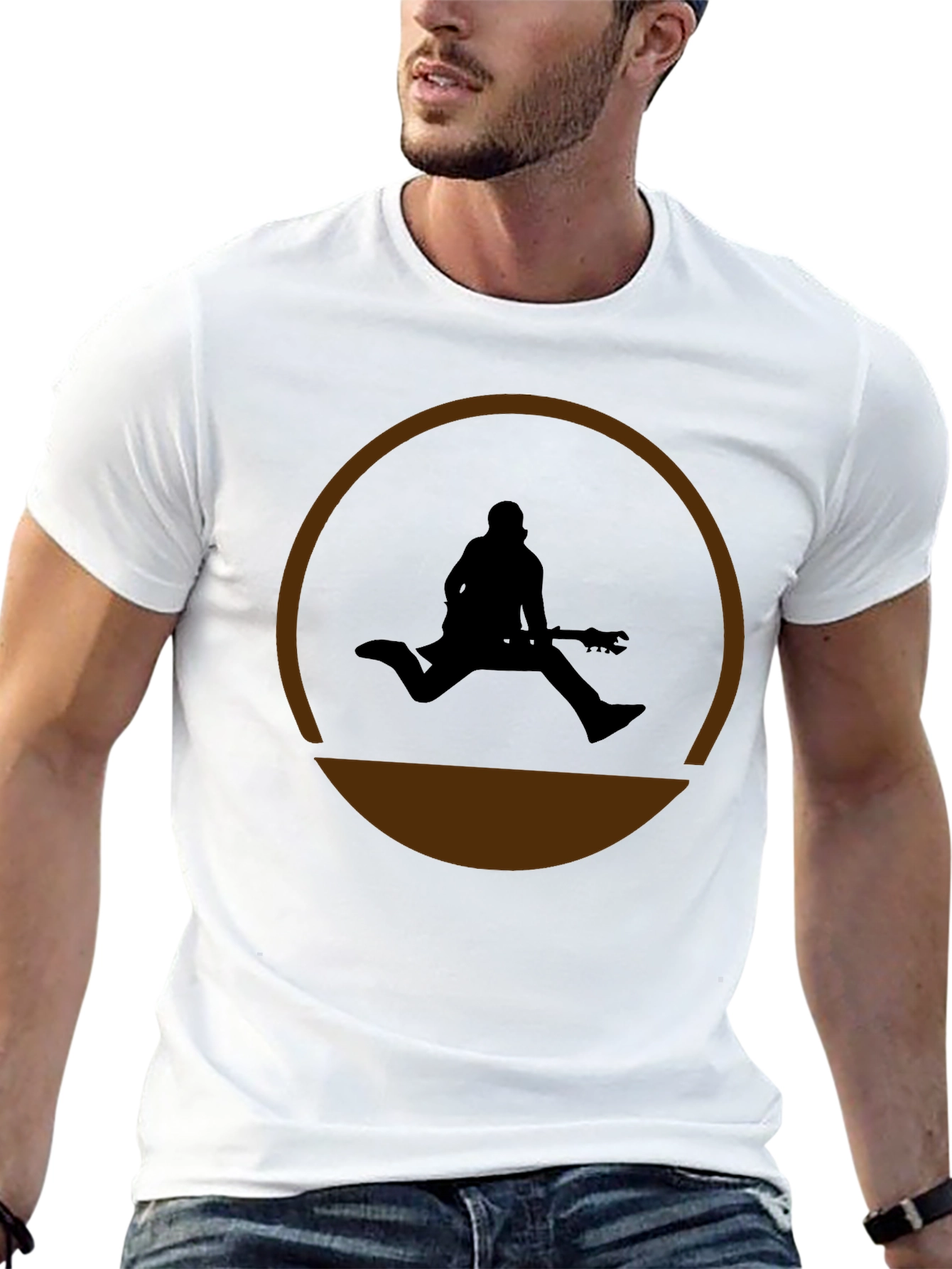 Rockstar Silhouette T-Shirt - Cool Graphic Tee