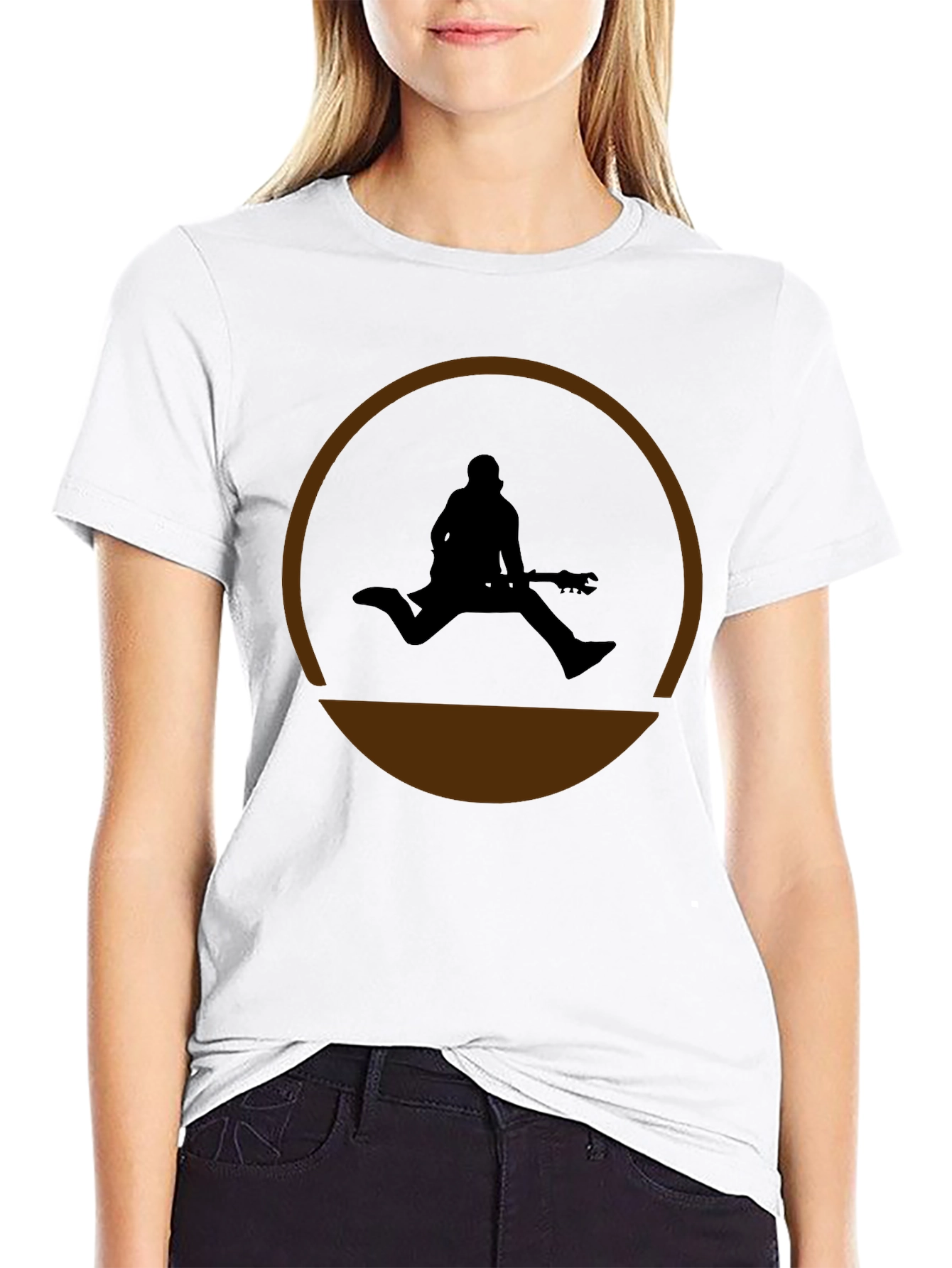 Rockstar Silhouette T-Shirt - Cool Graphic Tee