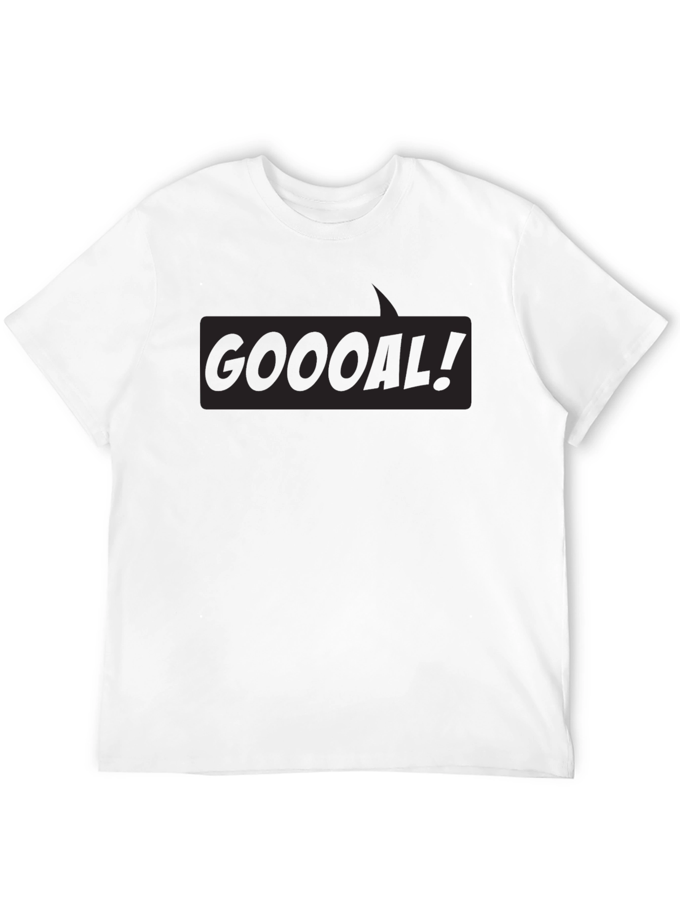 GOOOAL! Graphic Tee -  Soccer Fan T-Shirt