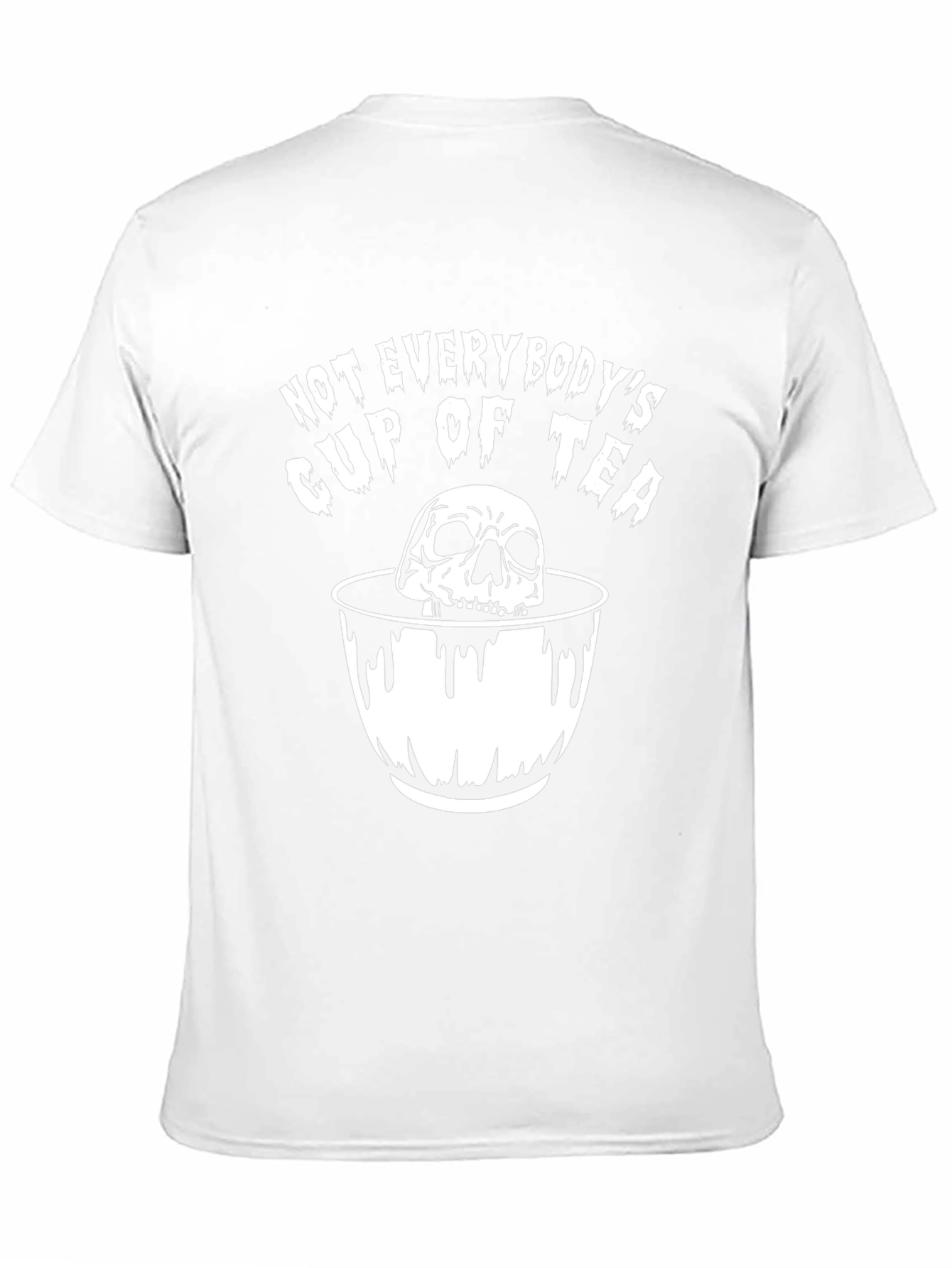 Not Everybodys Cup of Tea Skull T-Shirt